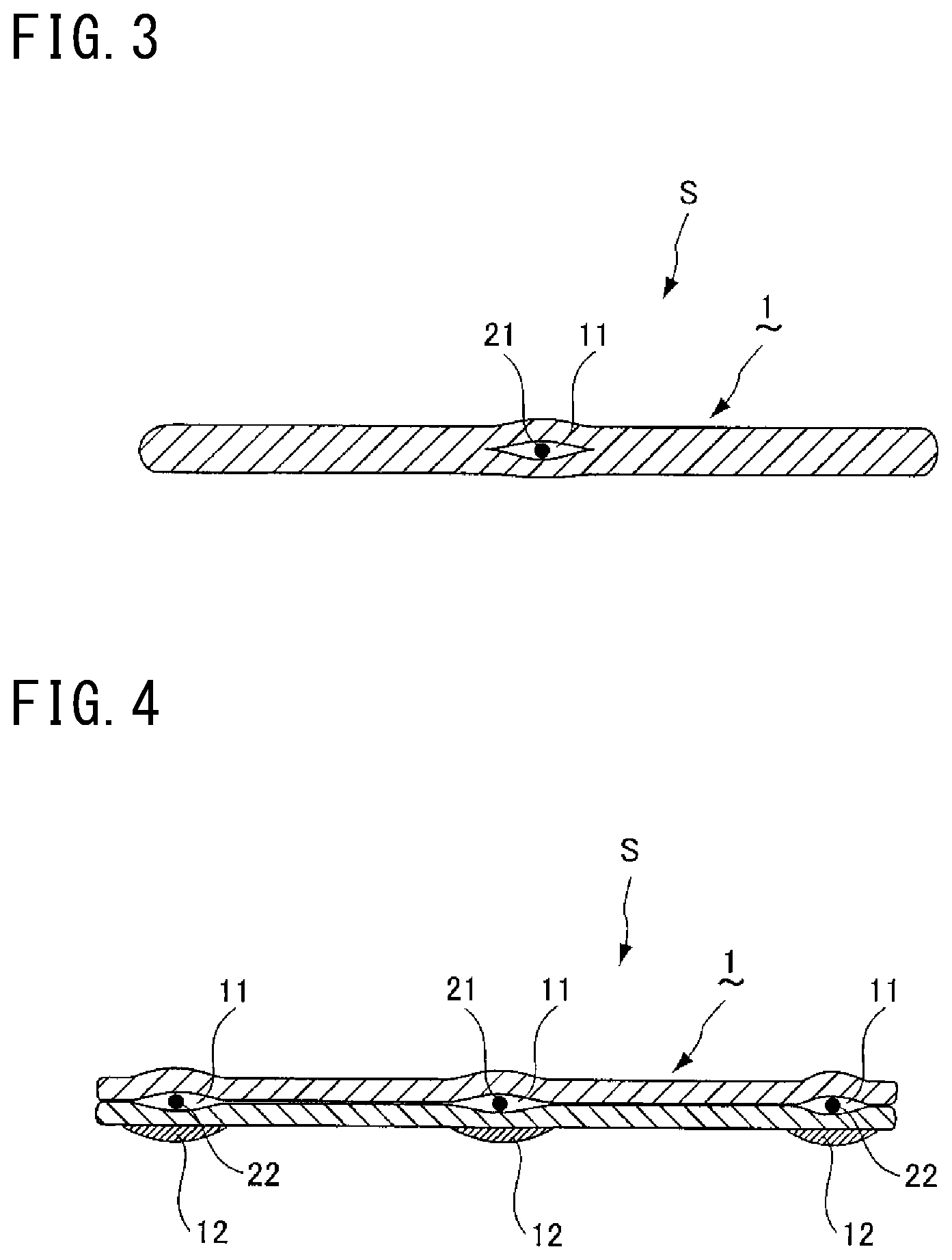 Patent US12618724 Figure 2 – Fabric-type sensor including fabric base material and a line-shaped sensor element and fabric-type sensor device