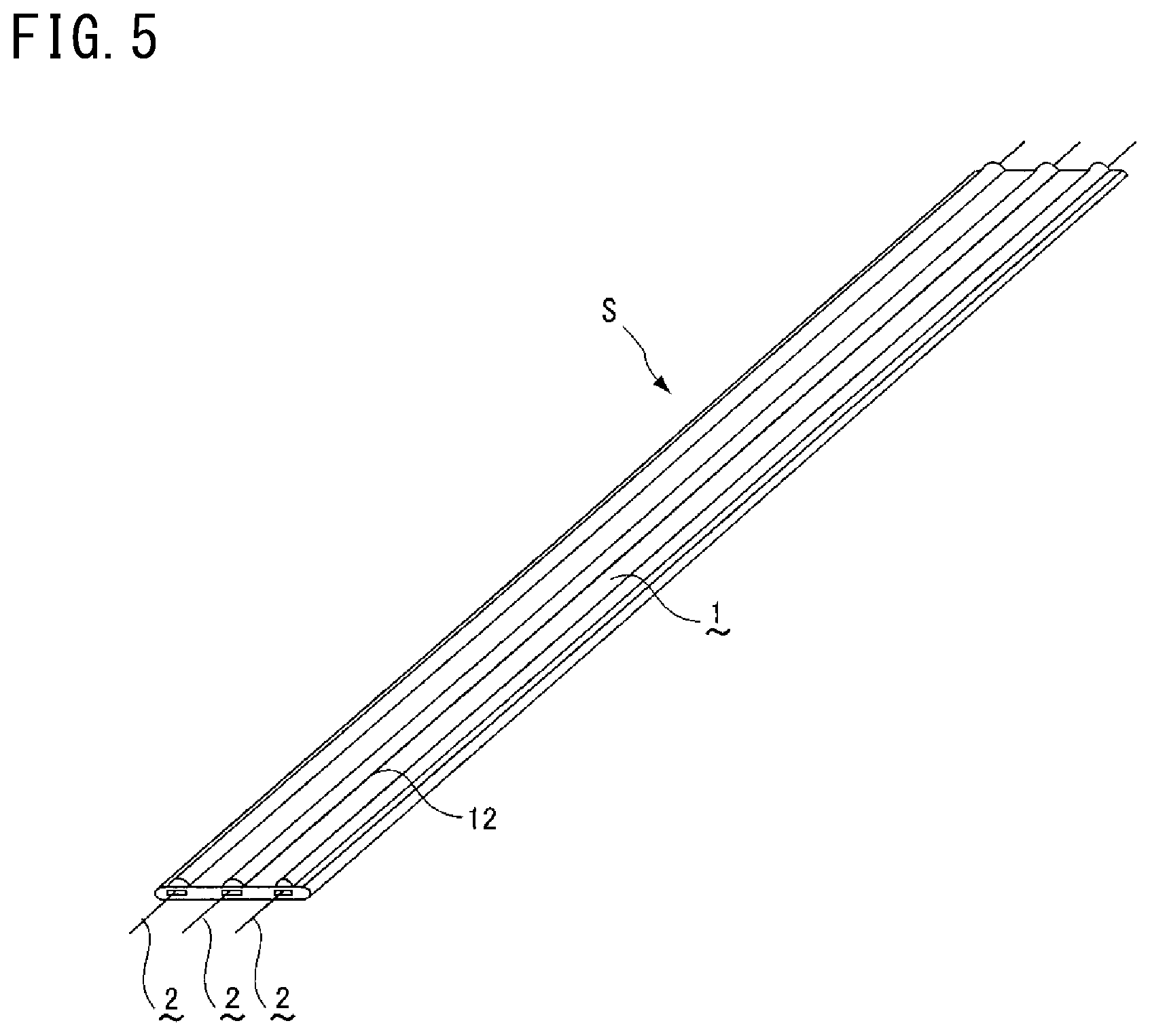 Patent US12618724 Figure 3 – Fabric-type sensor including fabric base material and a line-shaped sensor element and fabric-type sensor device