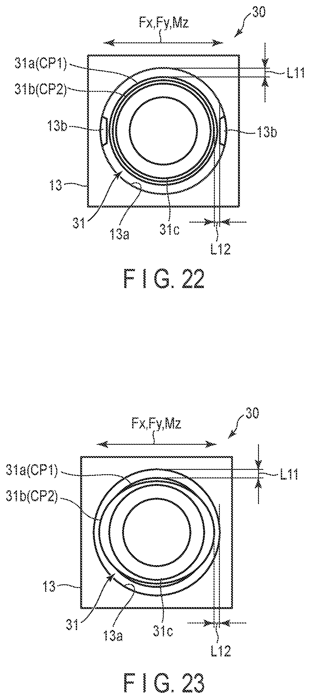 Patent US12618725 Figure 17 – Elastic body including deformable portions and force sensor using the same