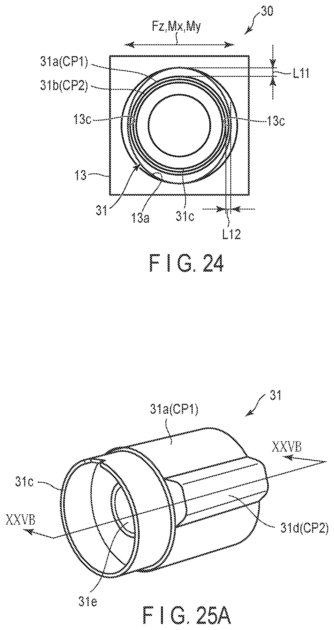 Patent US12618725 Figure 18 – Elastic body including deformable portions and force sensor using the same
