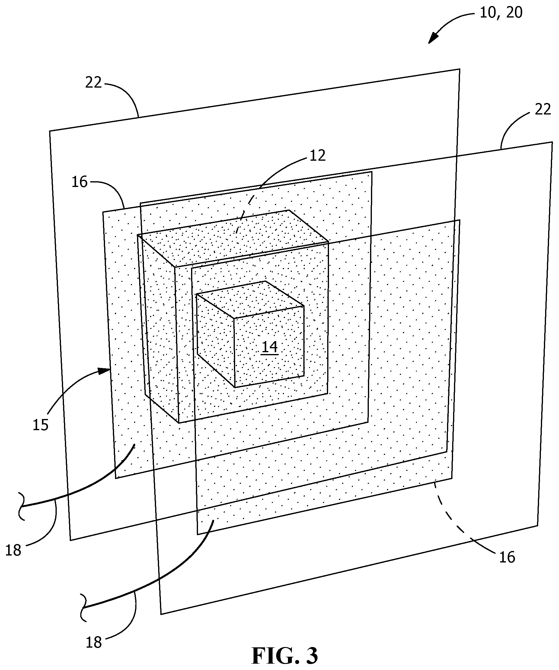 Patent US12618727 Figure 2 – Smart fabric impact sensors