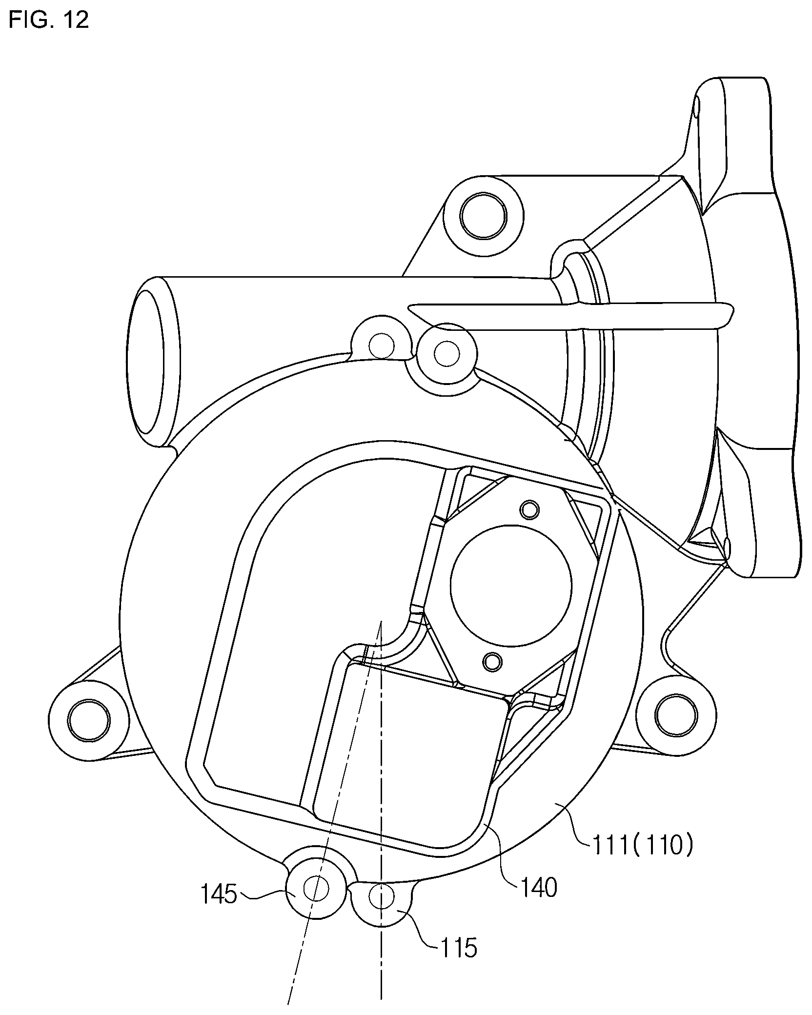 Patent US12618732 Figure 11 – Pinion sensor structure of steering apparatus and method of assembling pinion sensor structure of steering apparatus