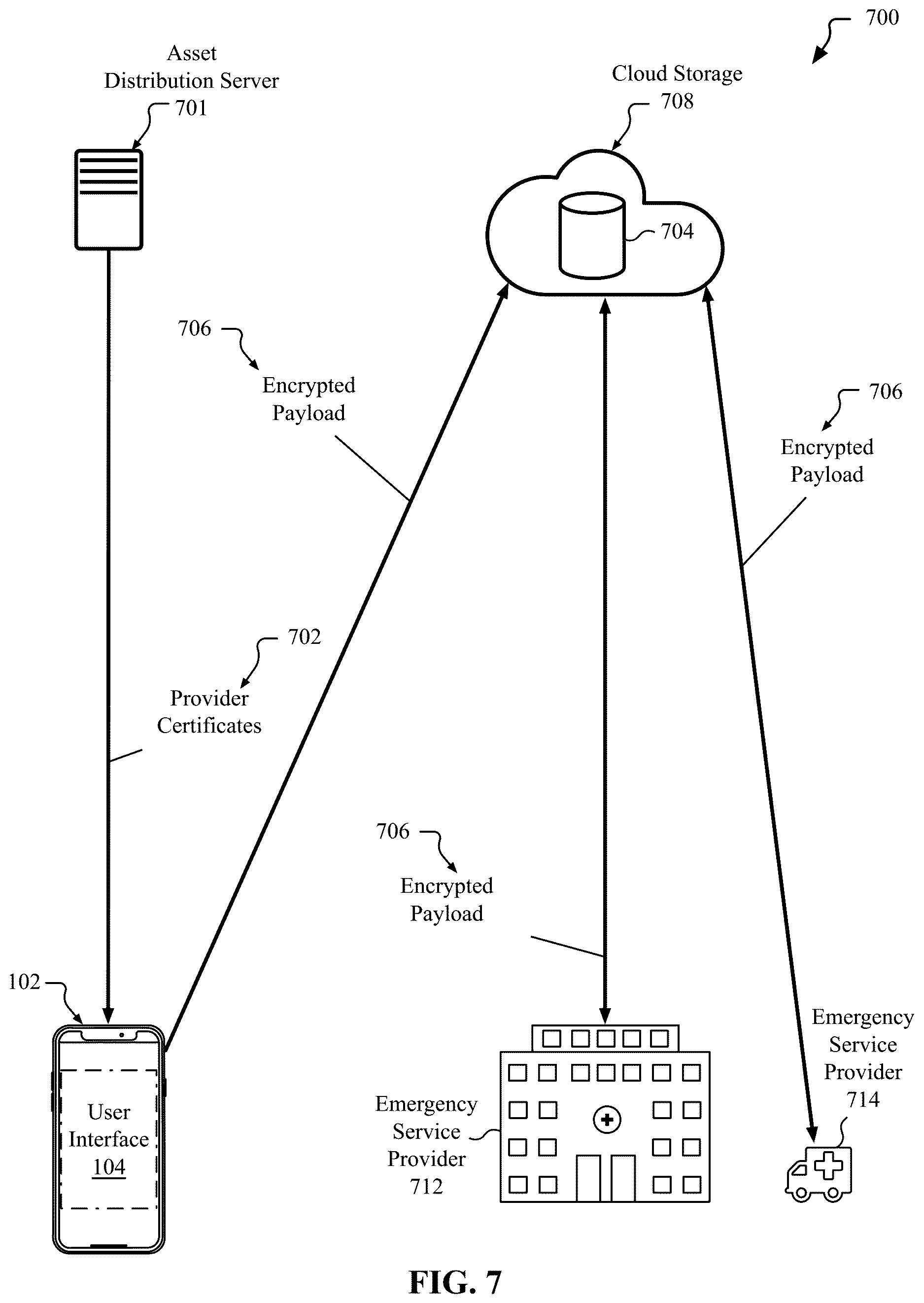 Patent US12618738 Figure 9 – Location of interest altitude and determining calibration points
