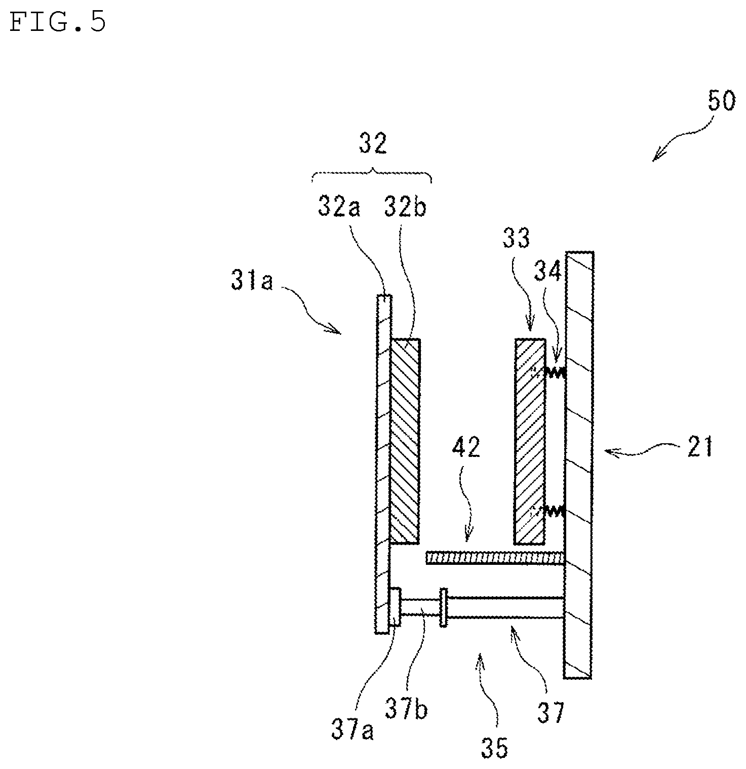 Patent US12618741 Figure 5 – Chamber, lid, and leak tester