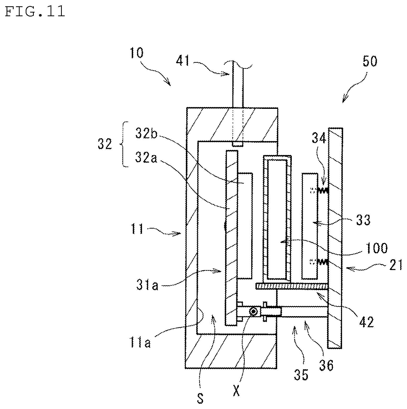 Patent US12618741 Figure 11 – Chamber, lid, and leak tester