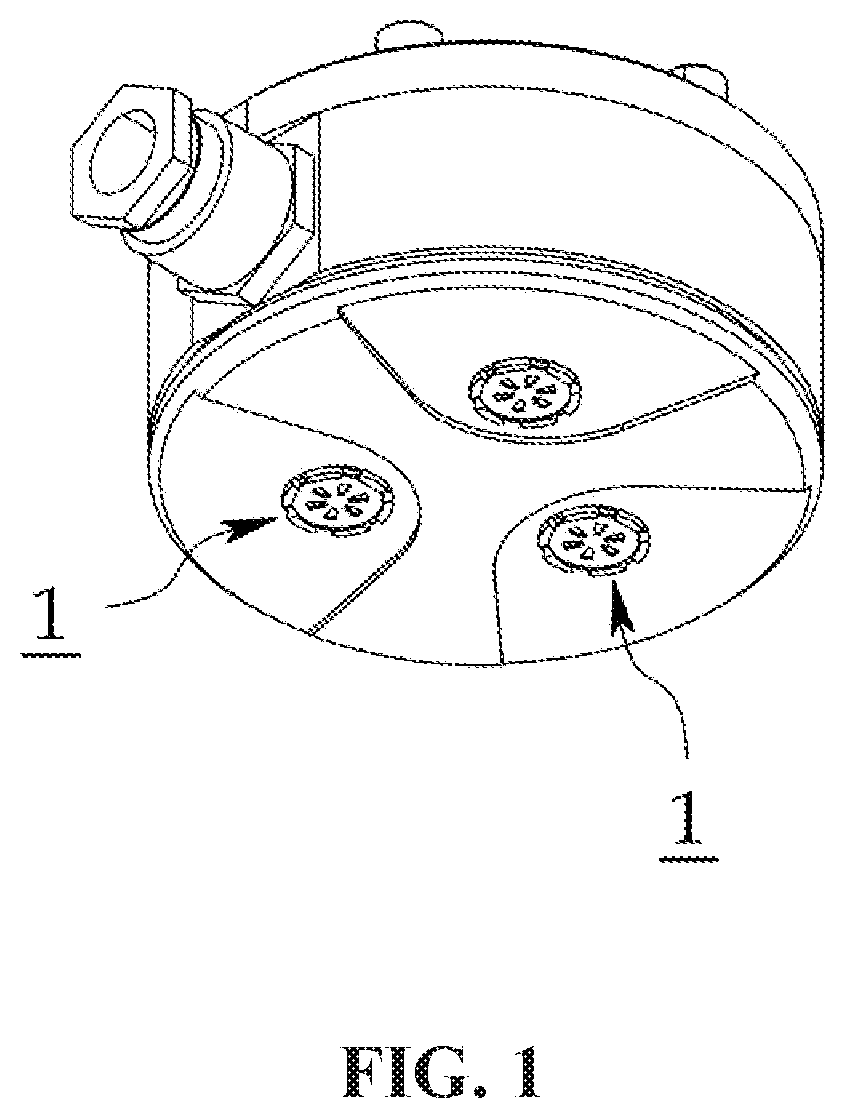 Patent US12618743 — Cartridge for leakage detection sensor — Figure 1