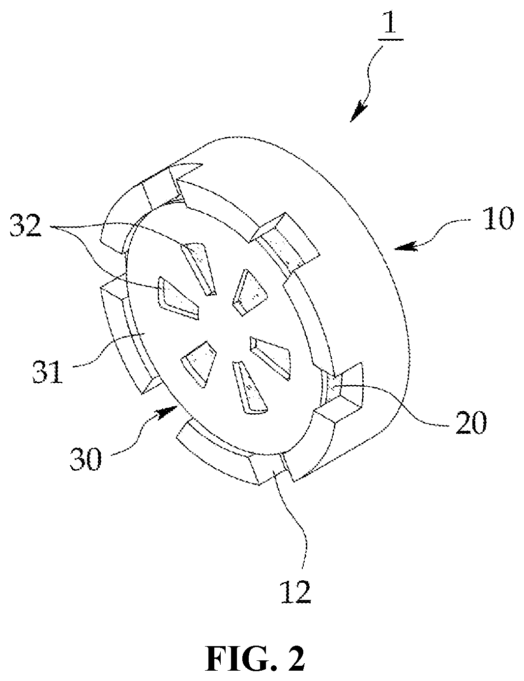 Patent US12618743 Figure 2 – Cartridge for leakage detection sensor