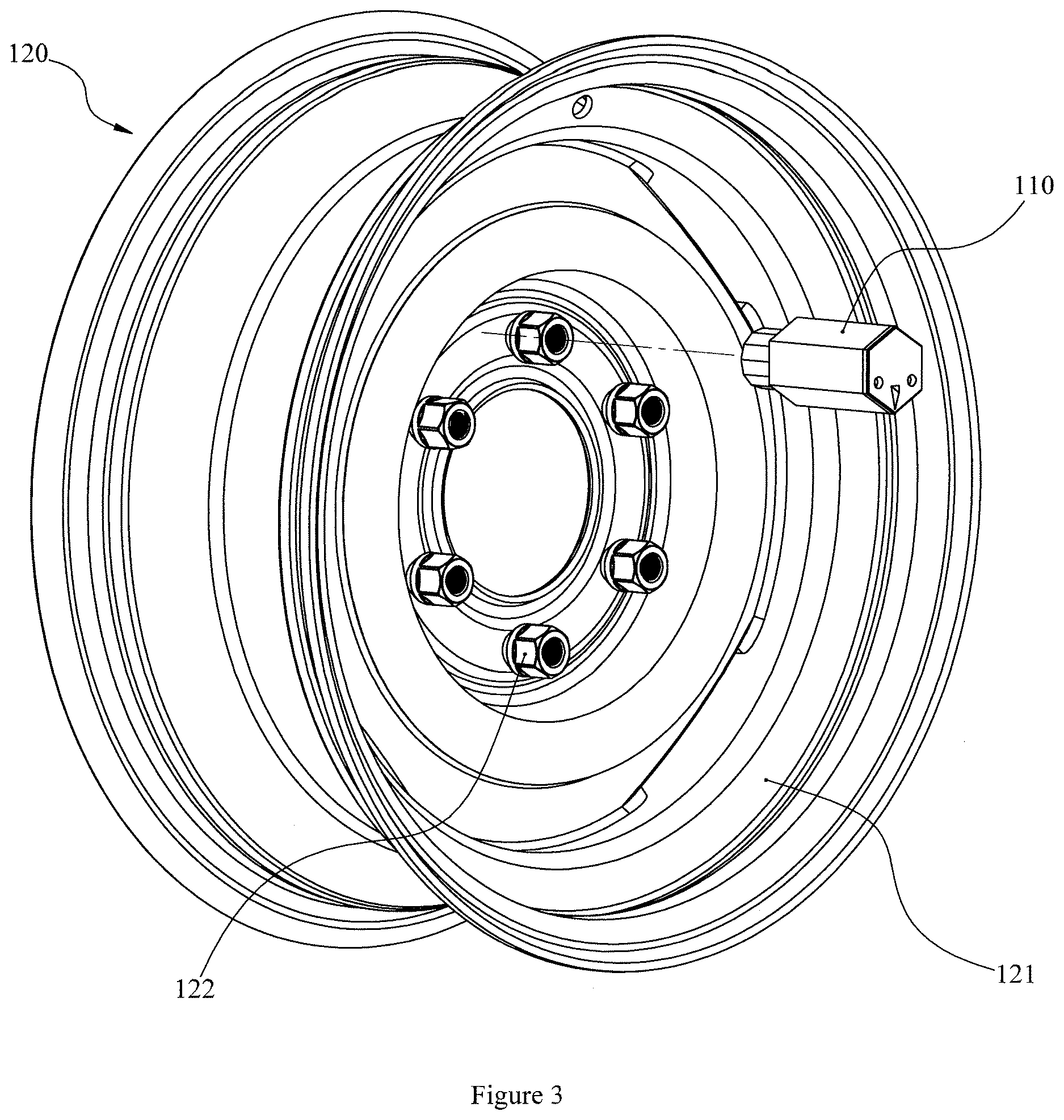 Patent US12618747 Figure 7 – Modular mounting apparatus for determining vehicle vibrational anomalies