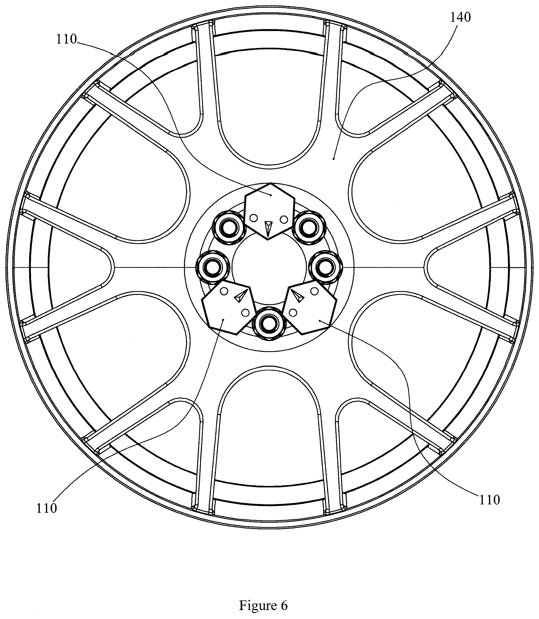 Patent US12618747 Figure 10 – Modular mounting apparatus for determining vehicle vibrational anomalies