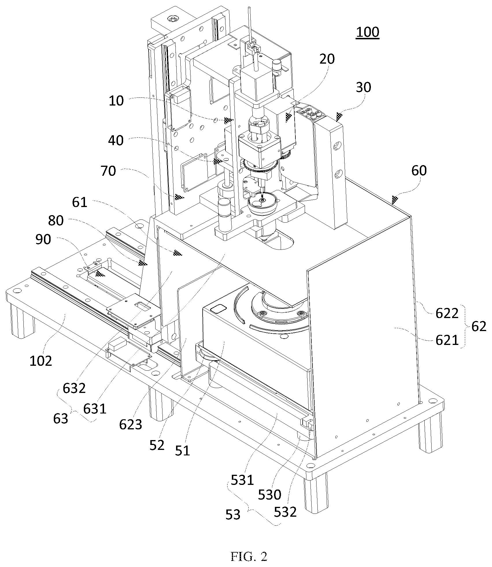 Patent US12618749 Figure 2 – Powder sample adding device and powder sample adding system