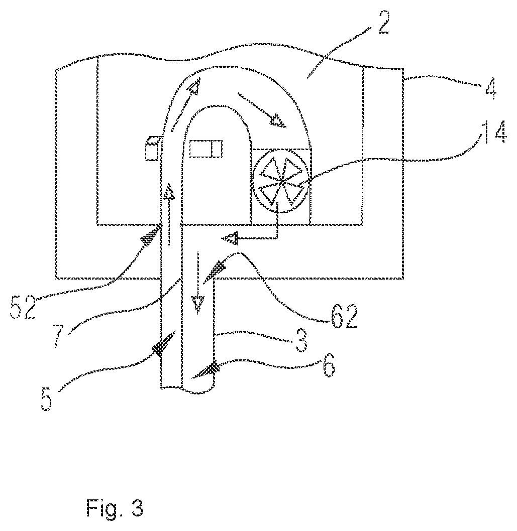 Patent US12618753 Figure 3 – Measurement apparatus for measuring air flowing inside pipeline