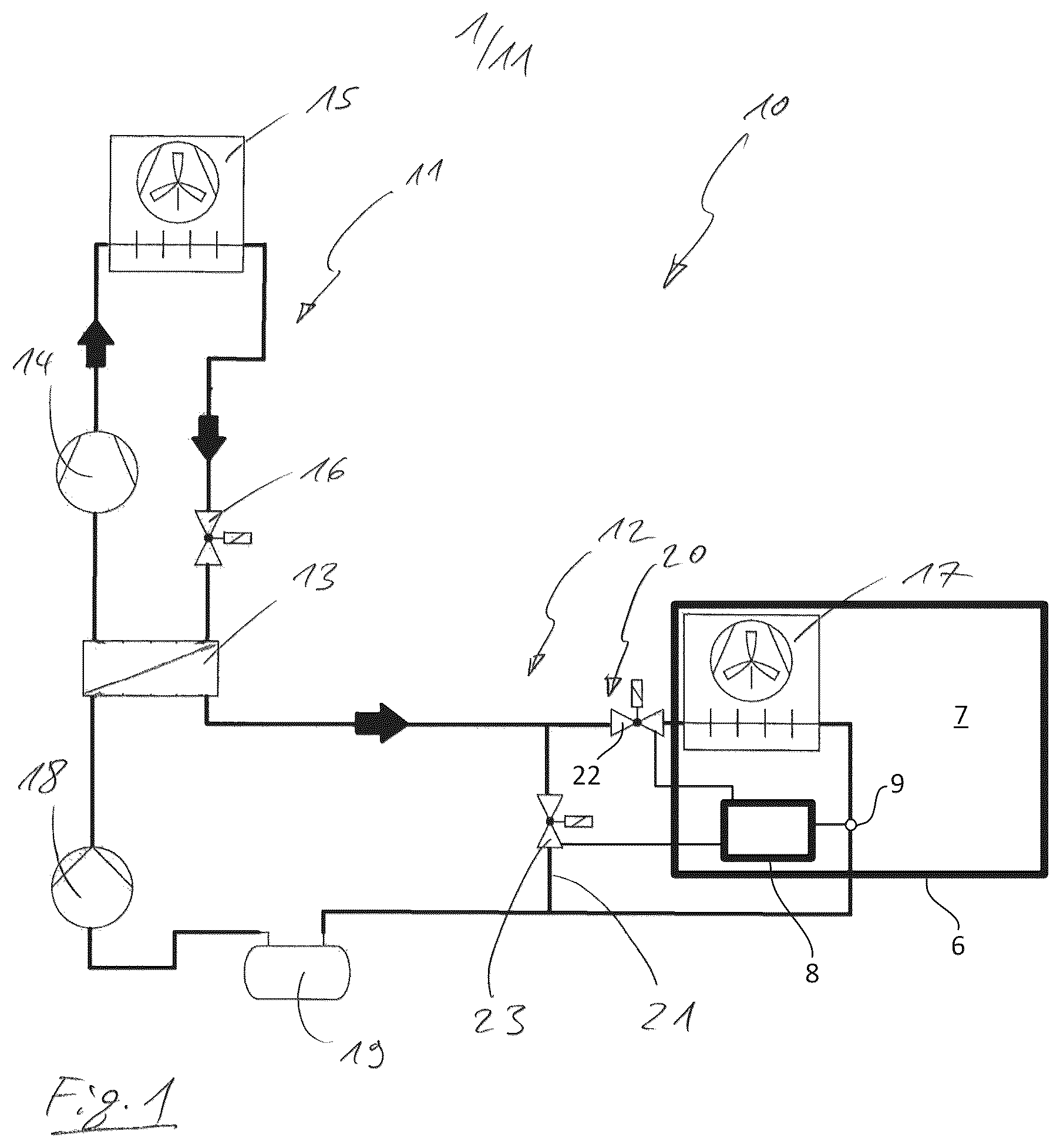 Patent US12618767 Figure 1 – Test chamber and method for its operation