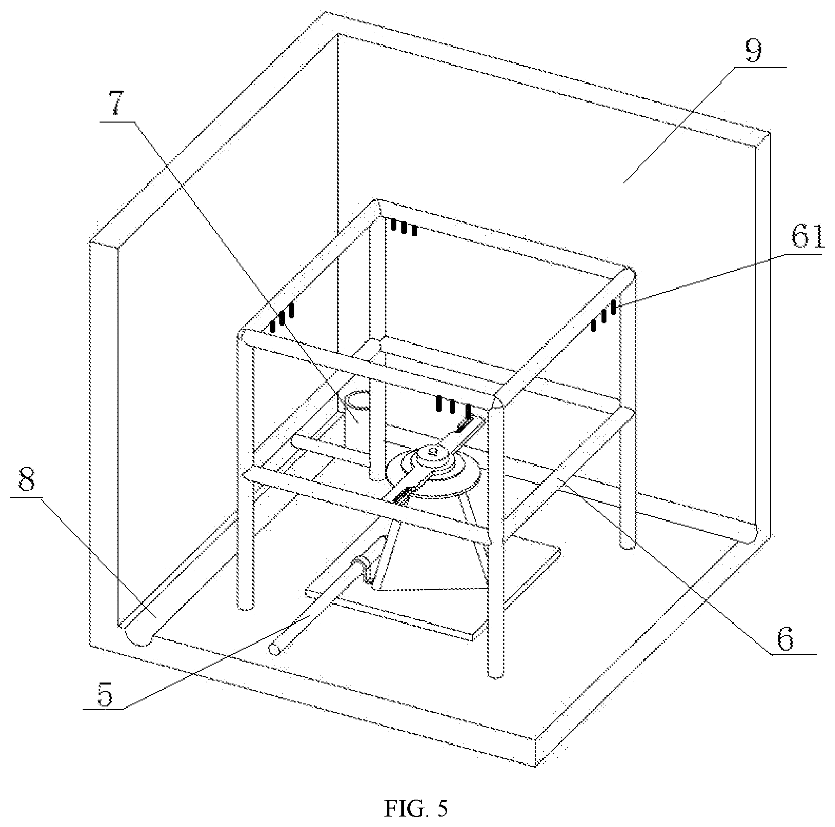 Patent US12618768 Figure 3 – Rain erosion test device and system
