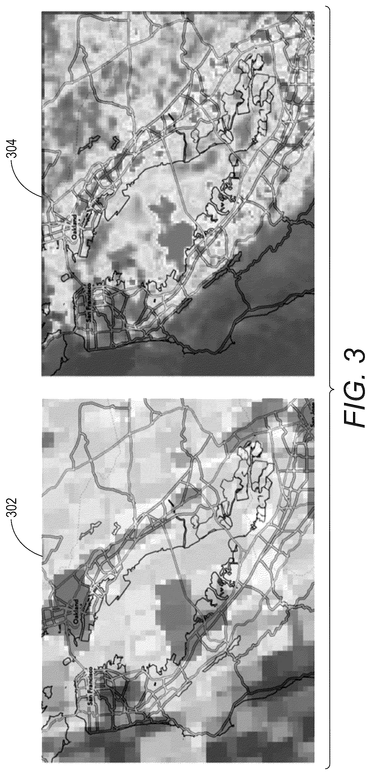 Patent US12618771 Figure 3 – Generating high-resolution concentration maps for atmospheric gases using geography-informed machine learning