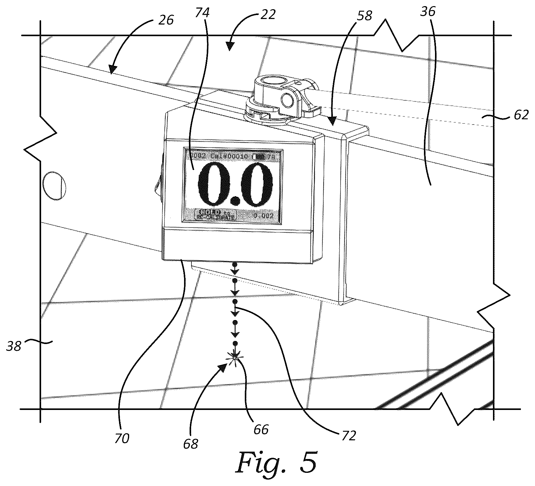 Patent US12618781 Figure 5 – System and methods for detecting mattress defects