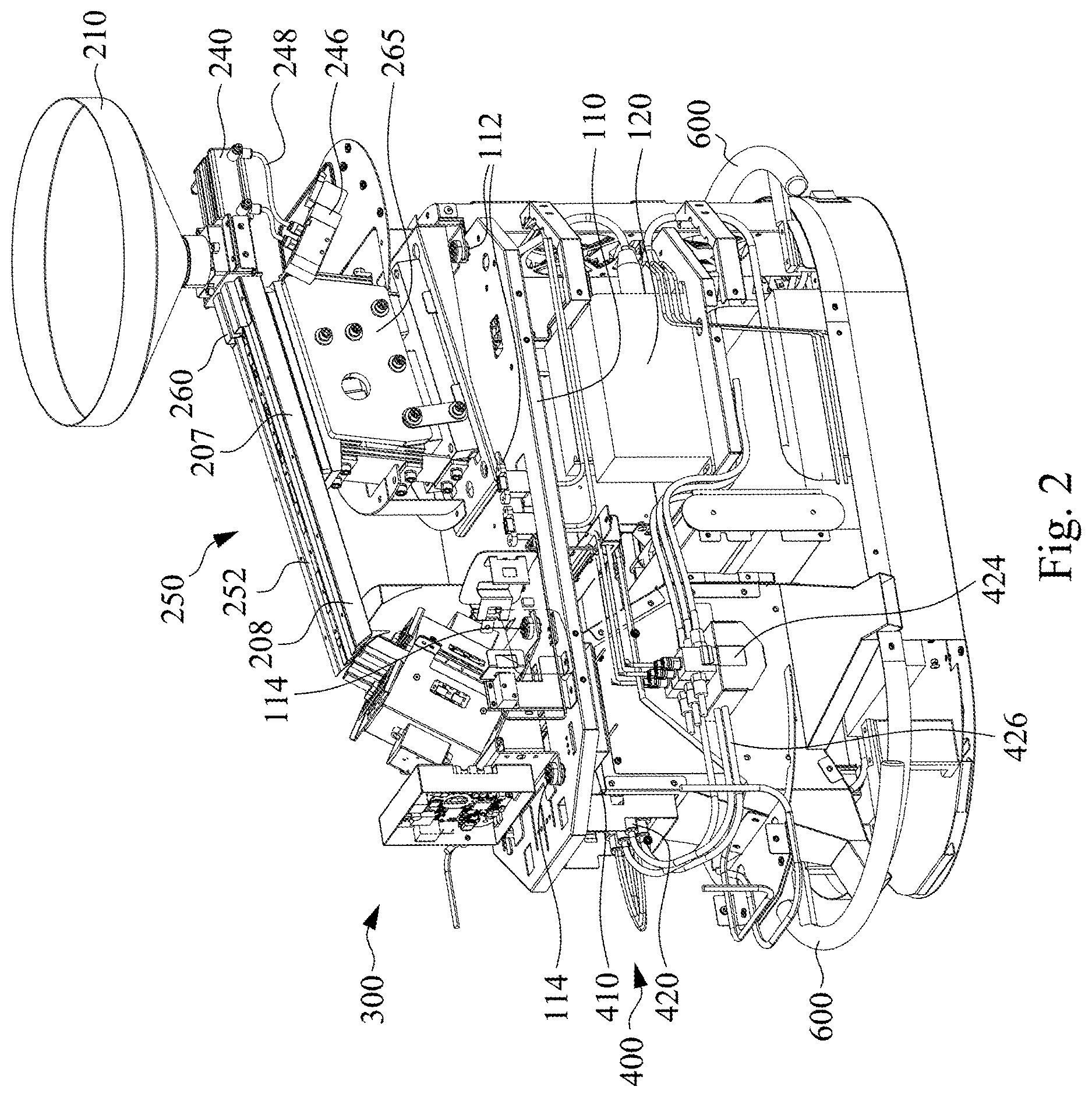 Patent US12618782 Figure 2 – Automatic food inspection device