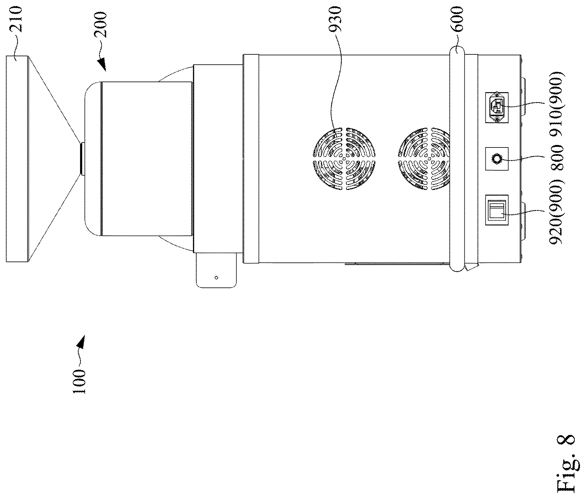 Patent US12618782 Figure 8 – Automatic food inspection device