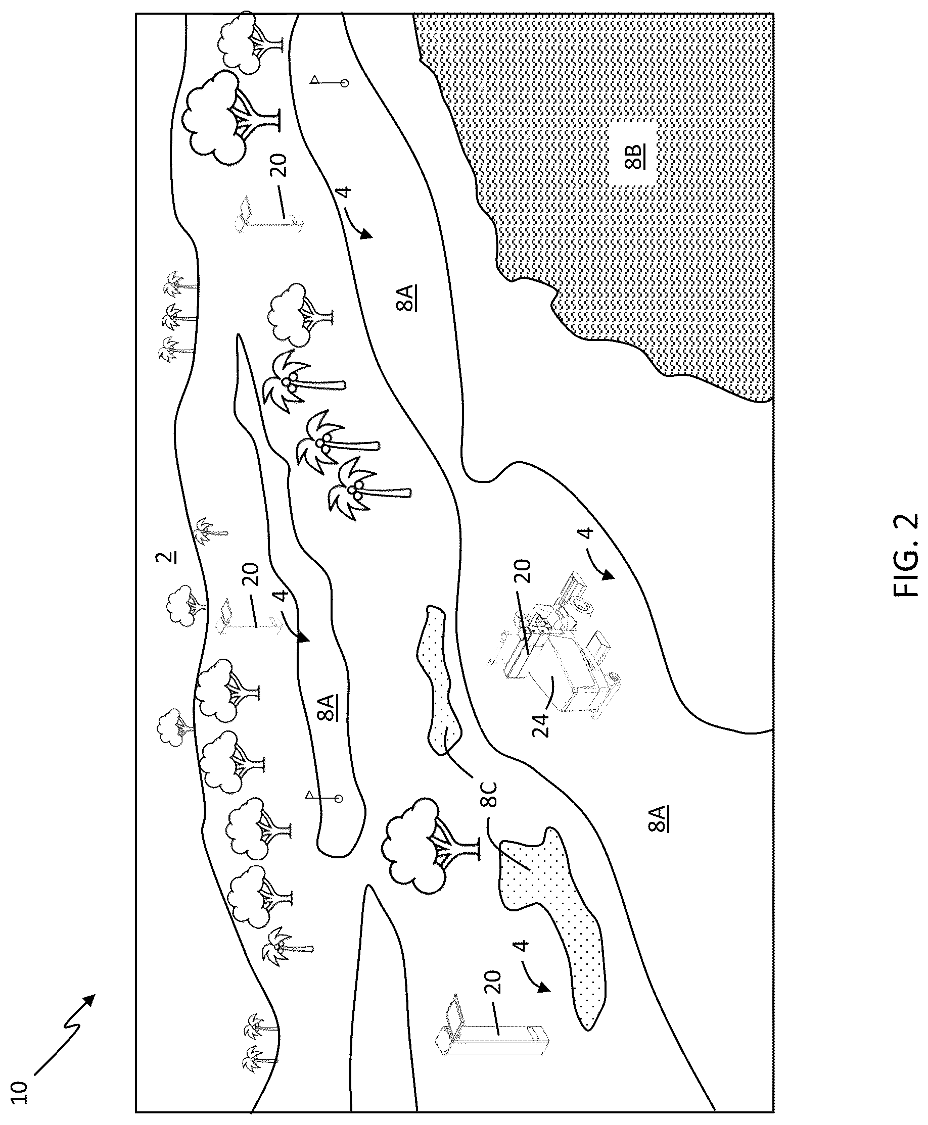 Patent US12618785 Figure 2 – Systems and methods of cosmic ray sensing of soil moisture for turf grass and crop management