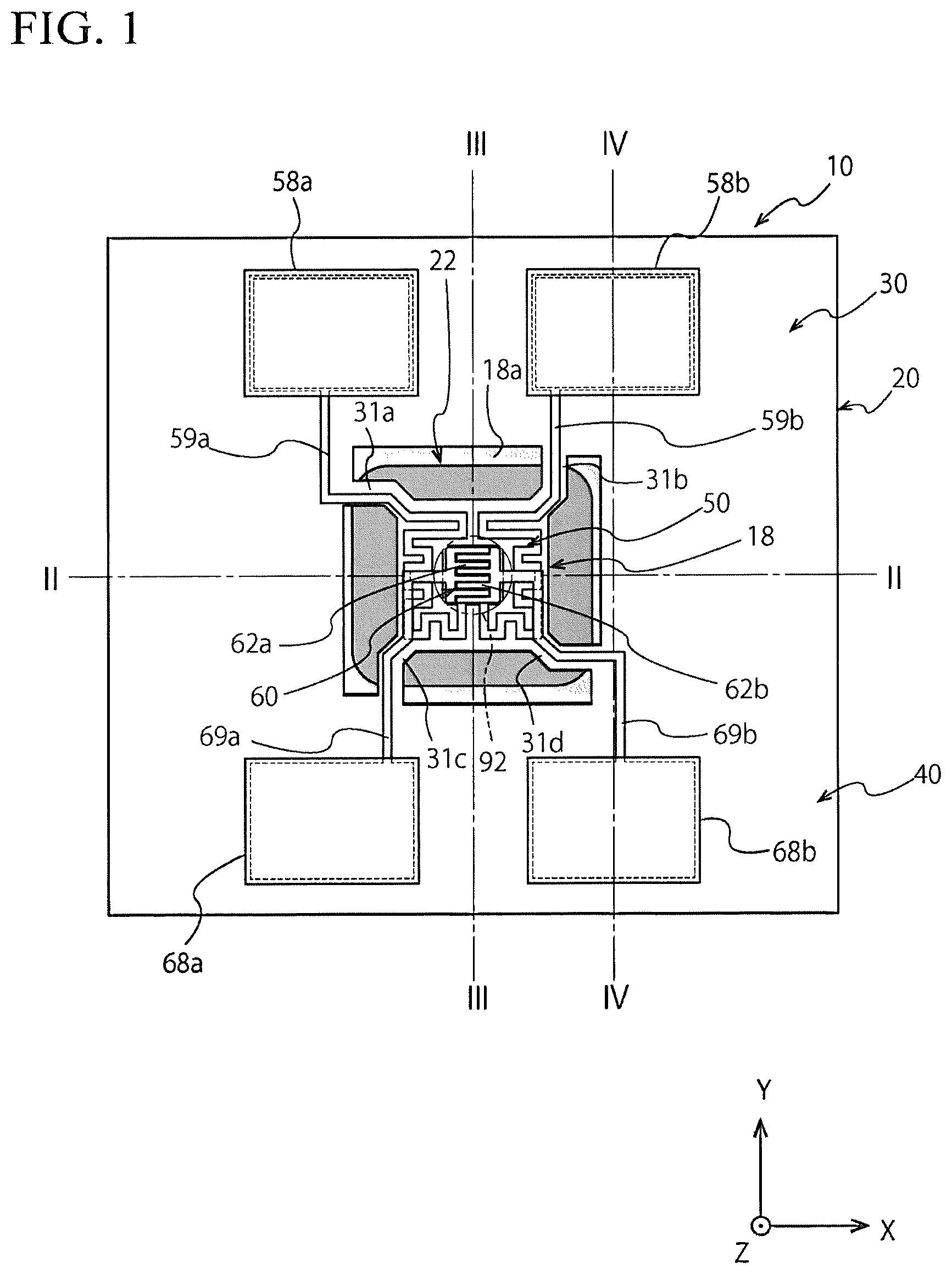 Patent US12618792 Figure 1 – Gas sensor