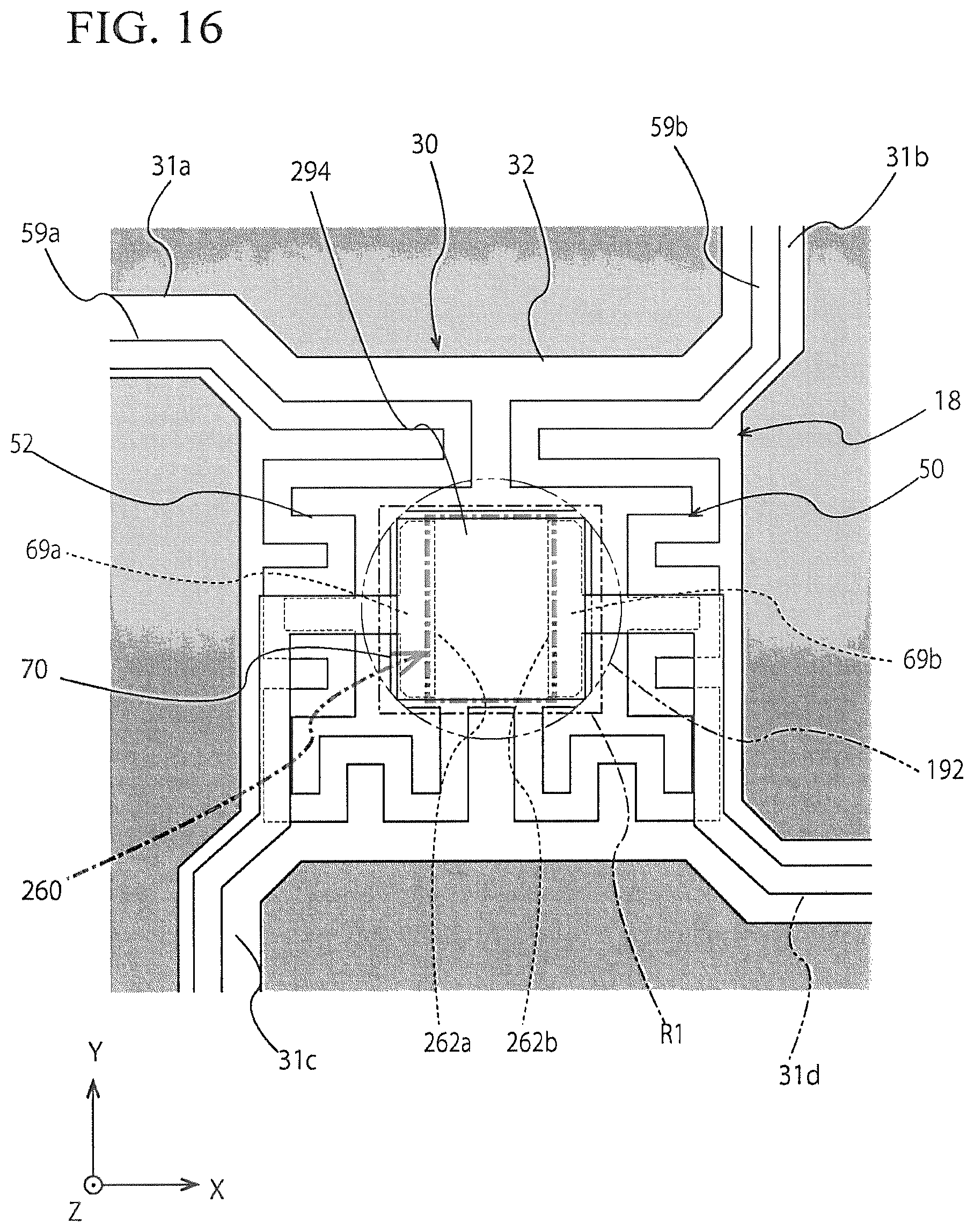 Patent US12618792 Figure 16 – Gas sensor