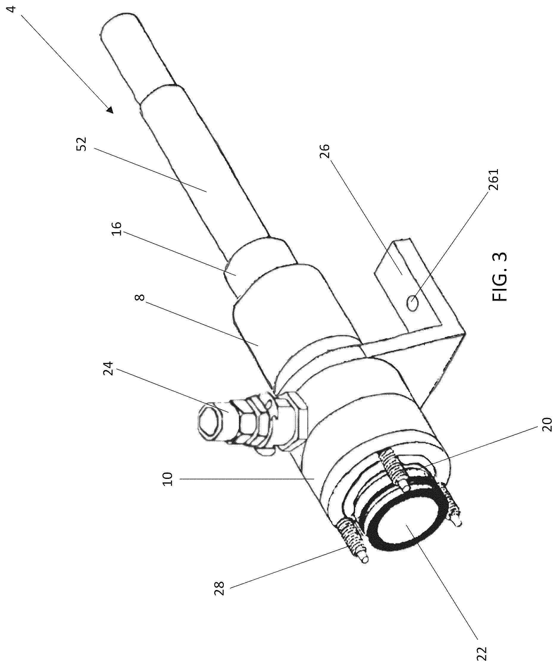 Patent US12618805 Figure 3 – System and method for real-time visualization of foreign objects within a material