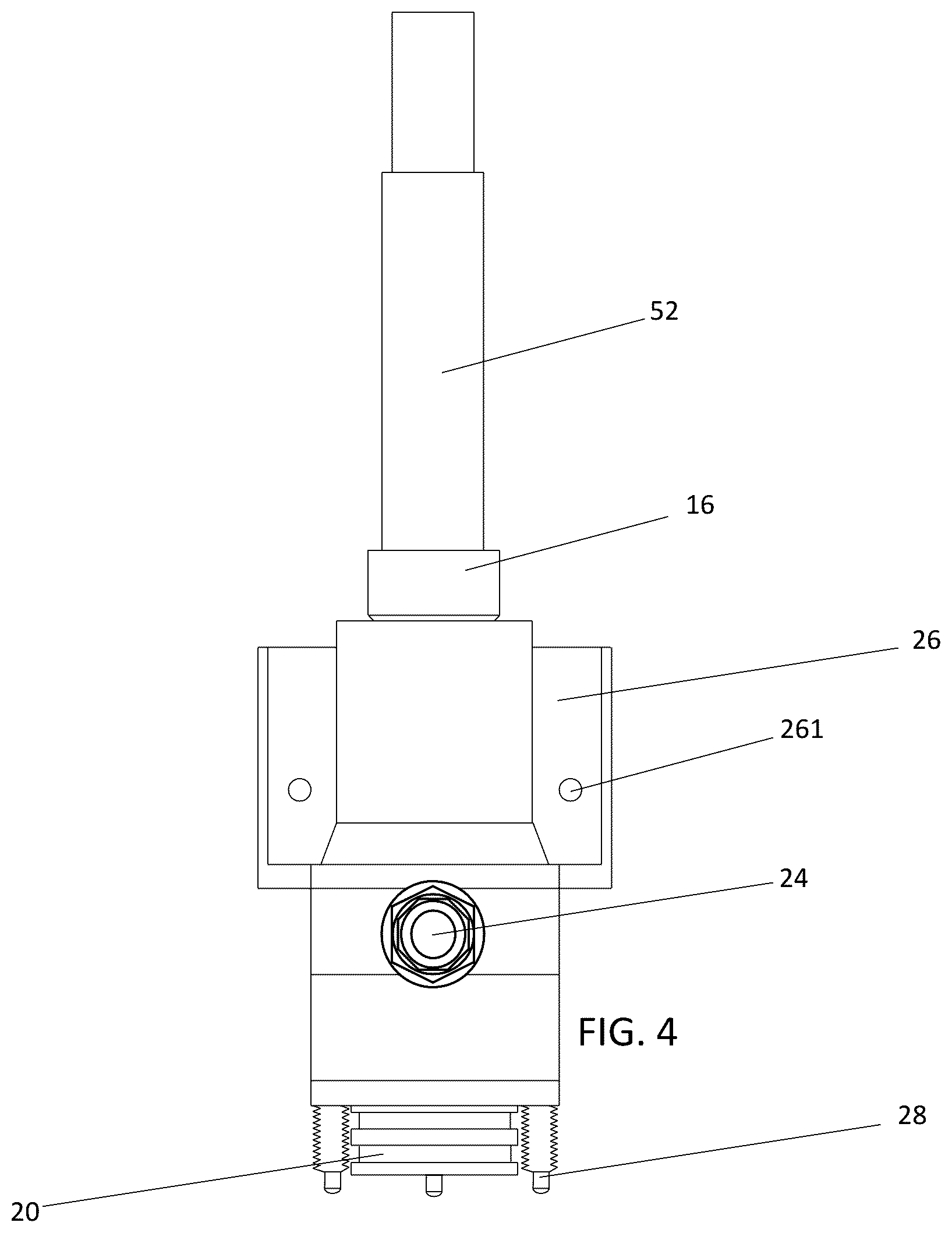 Patent US12618805 Figure 4 – System and method for real-time visualization of foreign objects within a material