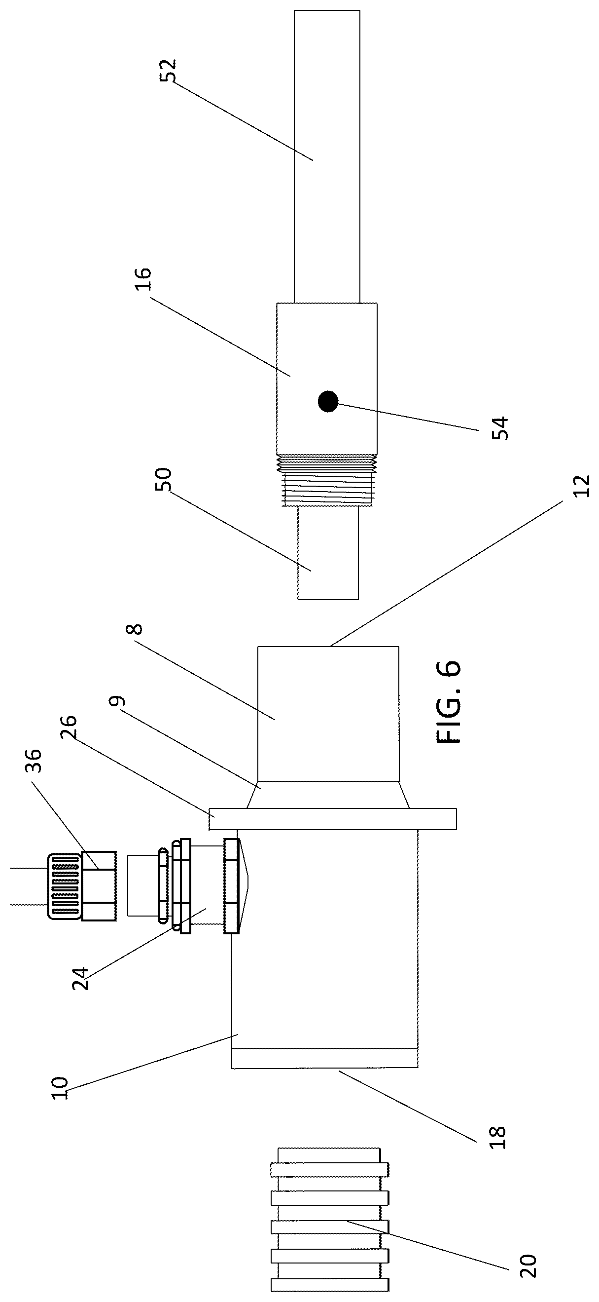 Patent US12618805 Figure 6 – System and method for real-time visualization of foreign objects within a material