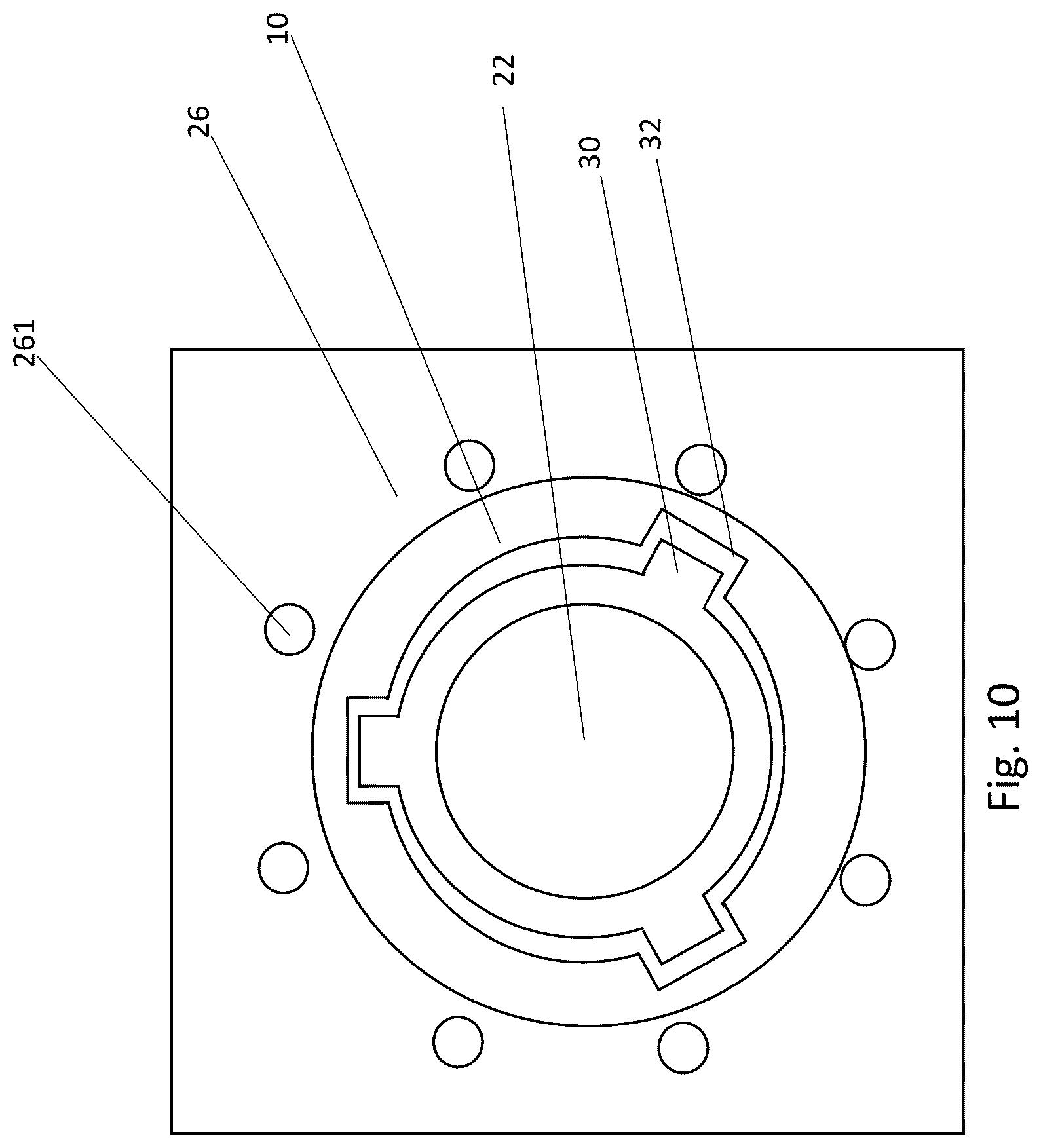 Patent US12618805 Figure 10 – System and method for real-time visualization of foreign objects within a material
