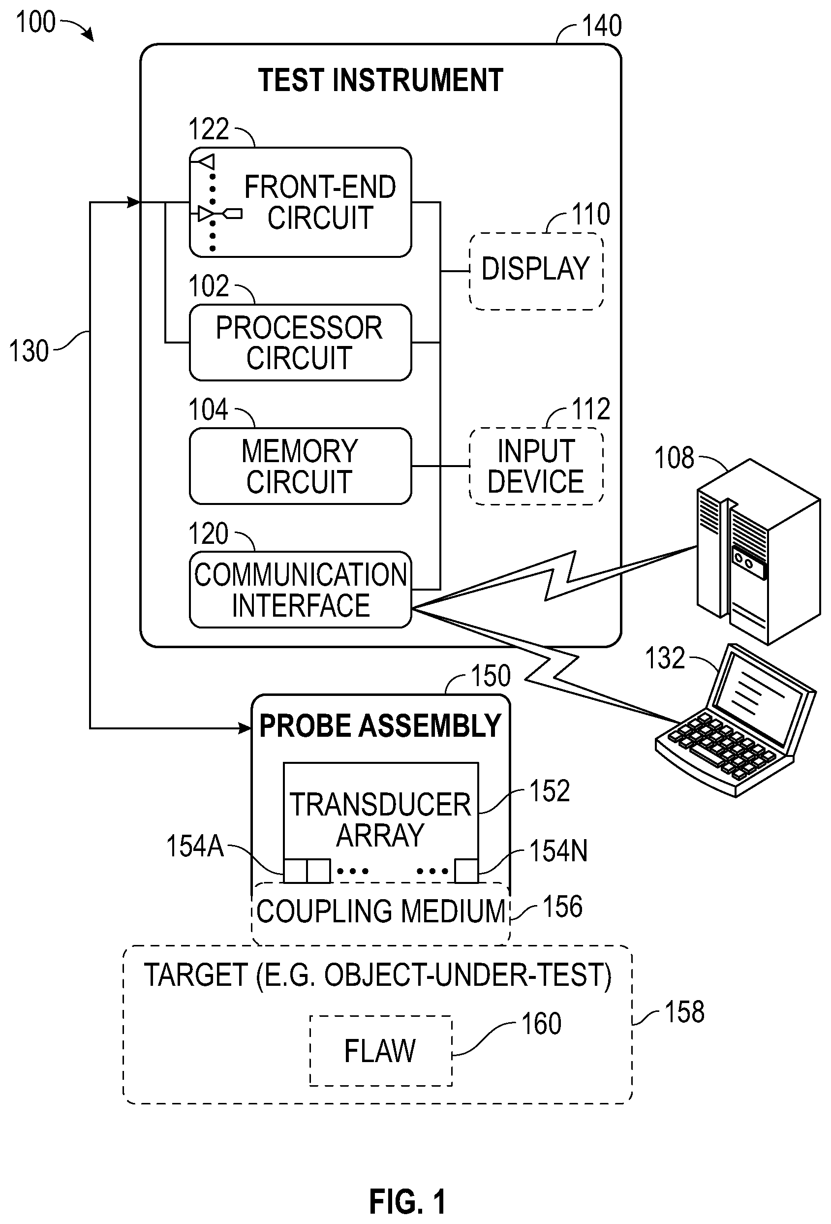 Patent US12618809 Figure 1 – Probe position encoding by ultrasound image correlation