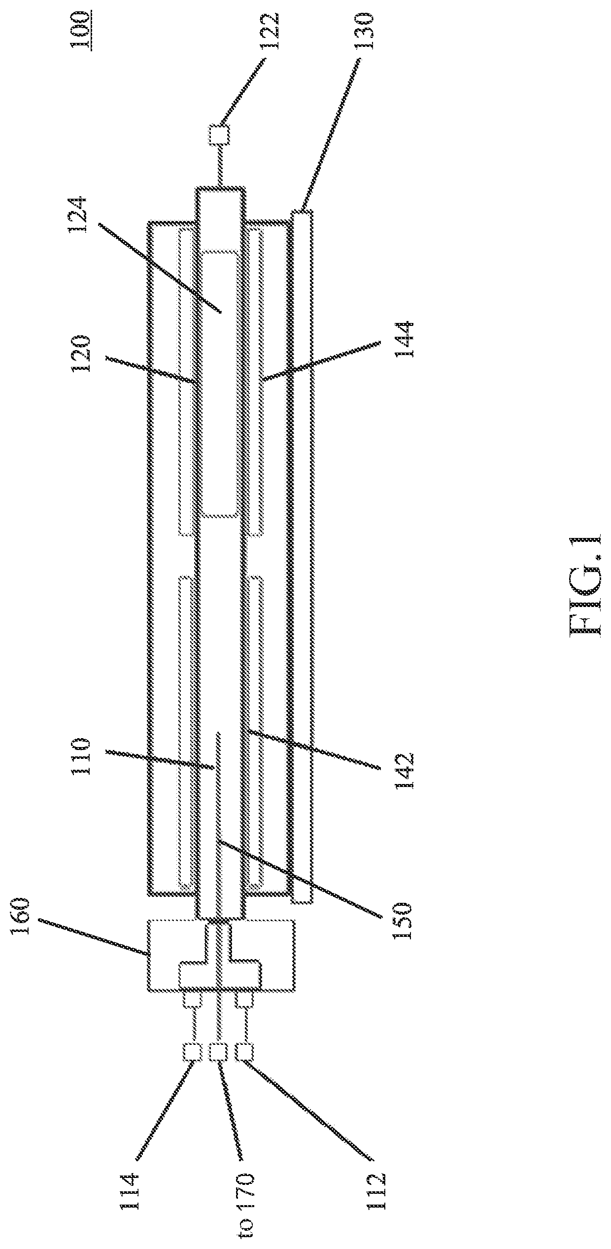 Patent US12618817 Figure 1 – Compact dehydration and trap module