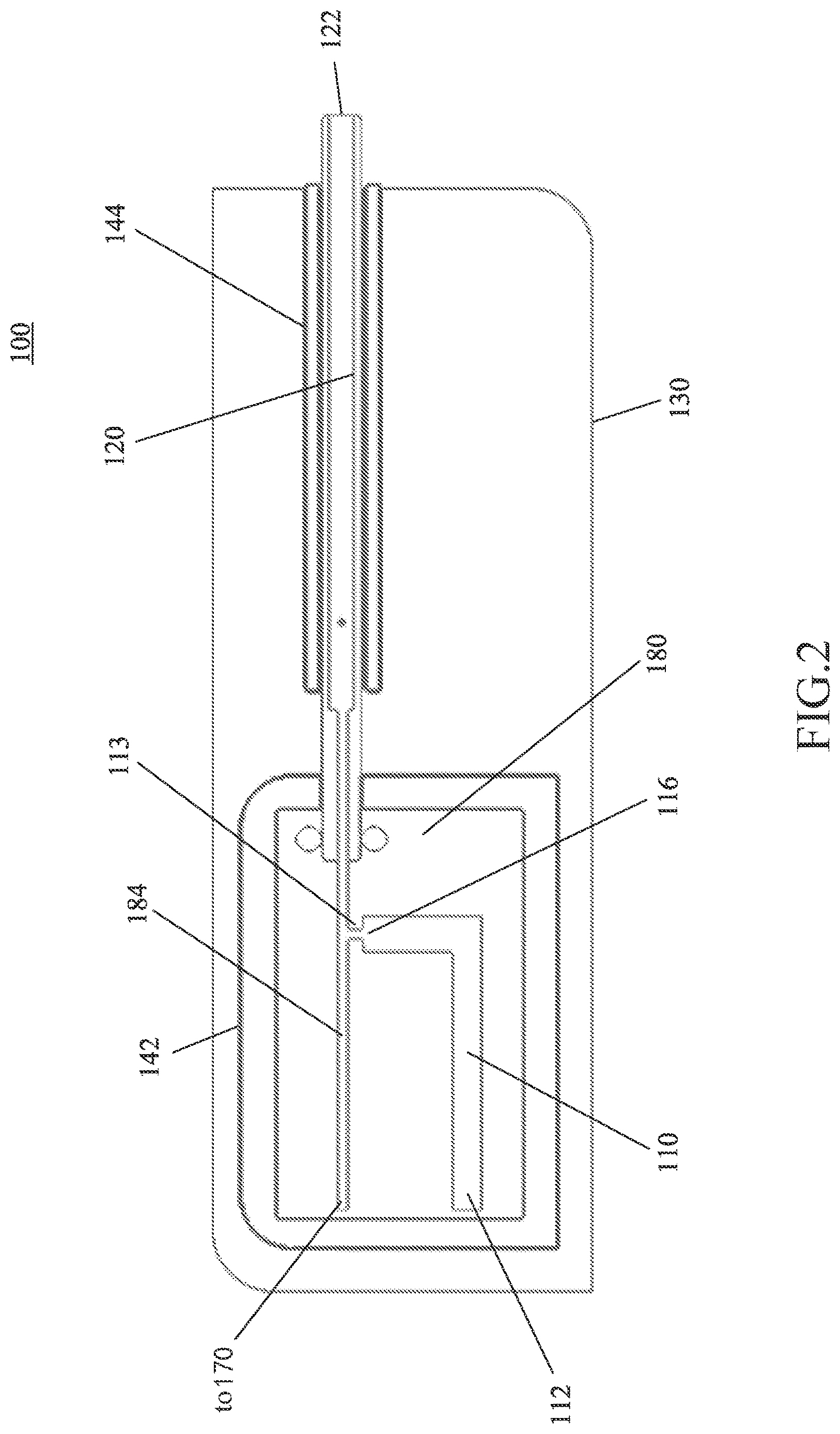 Patent US12618817 Figure 2 – Compact dehydration and trap module