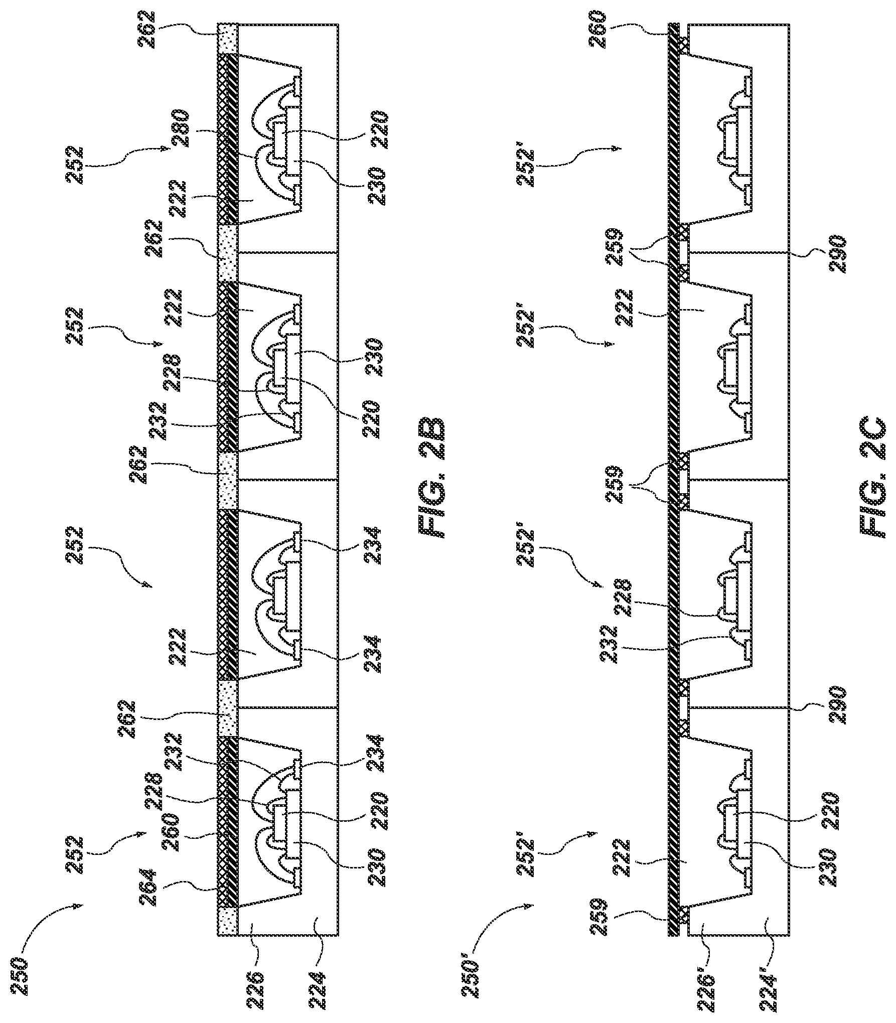 Patent US12618818 Figure 7 – Arrays of gas sensor device packages, and related methods