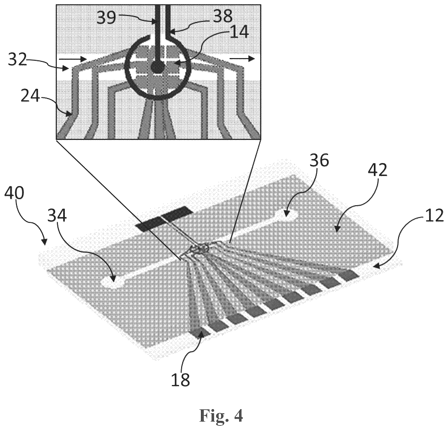 Patent US12618835 Figure 3 – Multiplex microelectrode array for detection of proteases as biomarkers