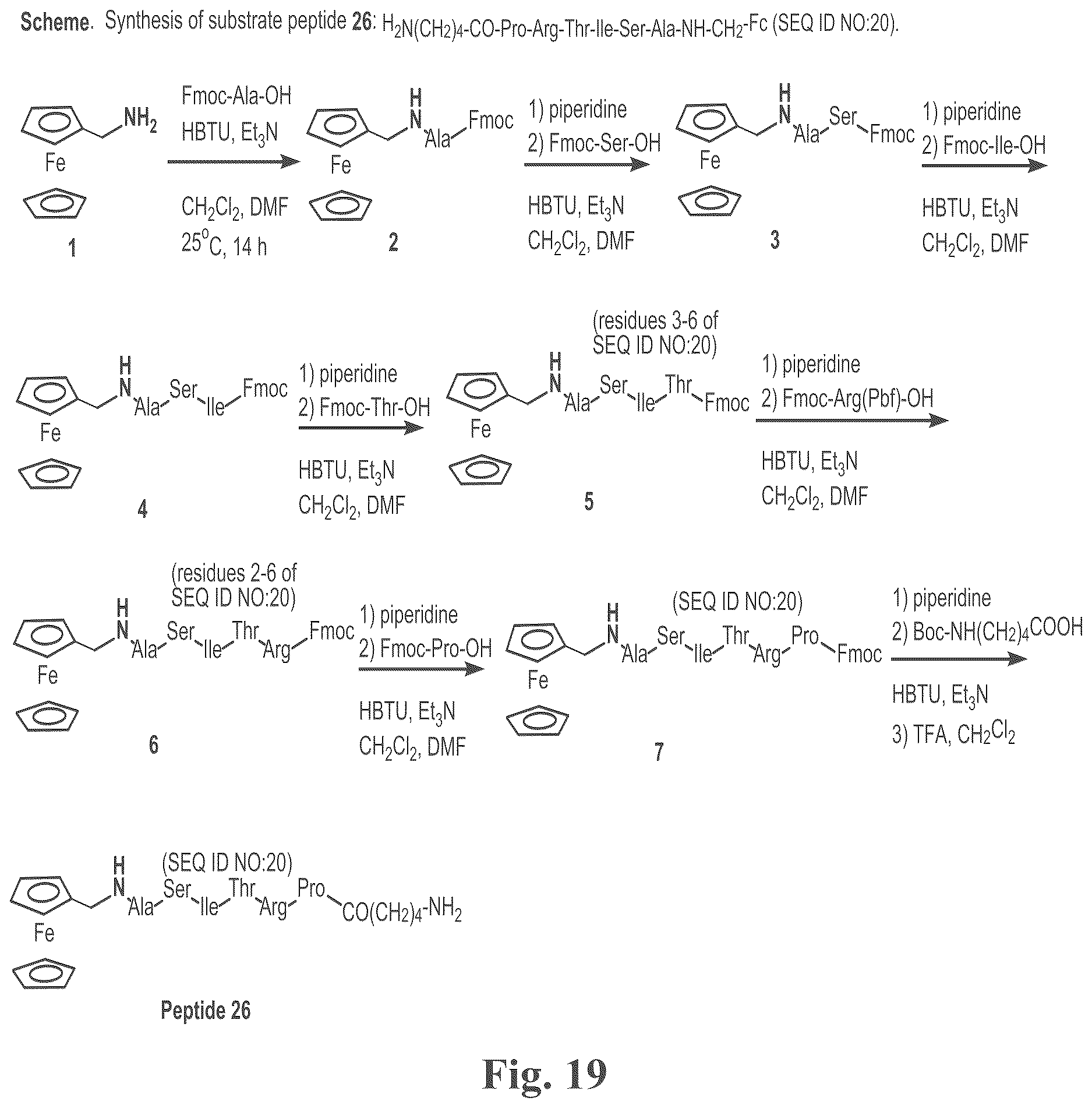 Patent US12618835 Figure 16 – Multiplex microelectrode array for detection of proteases as biomarkers