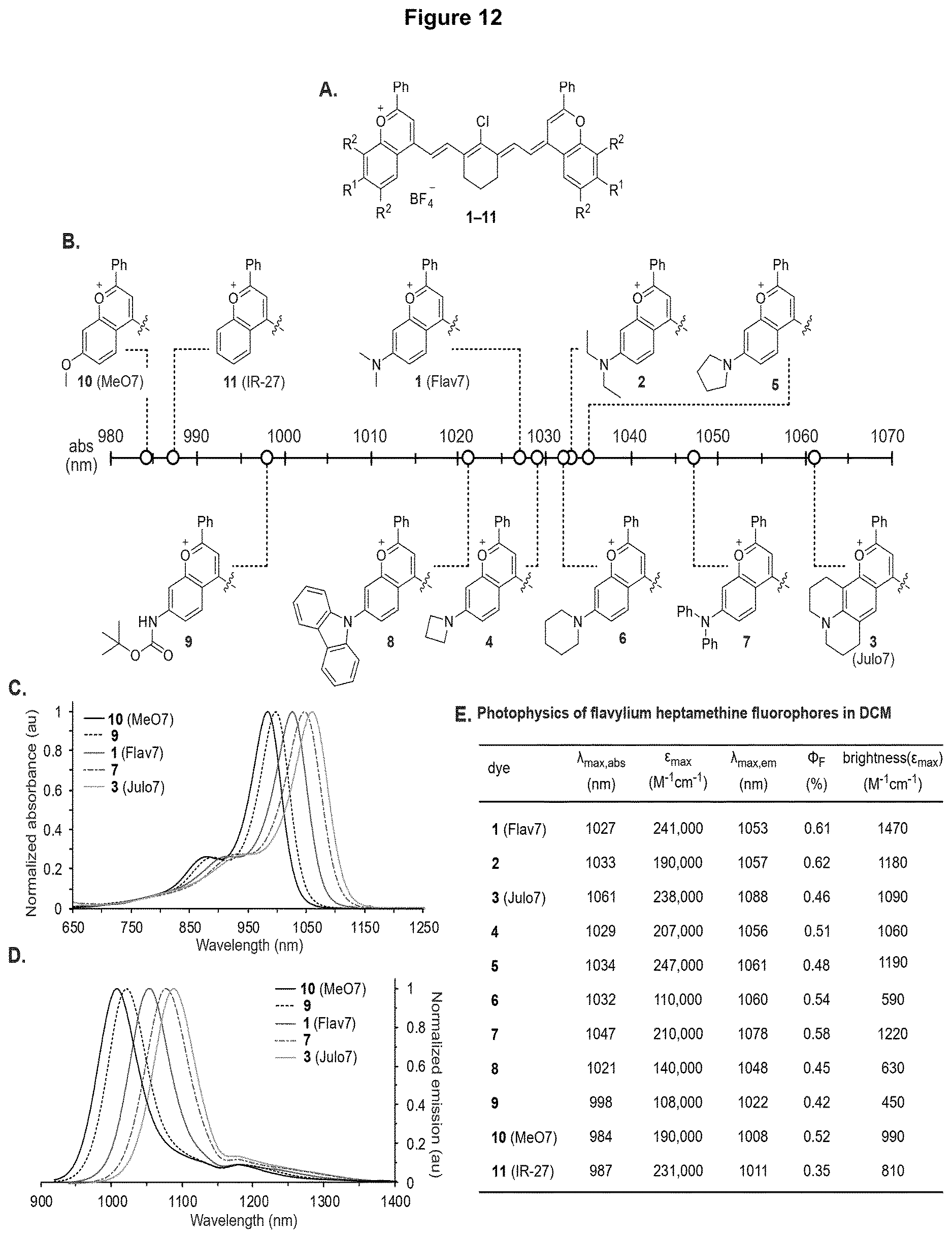 Patent US12618846 Figure 13 – Method and device for imaging fluorescent proteins in near- and short-wave infrared