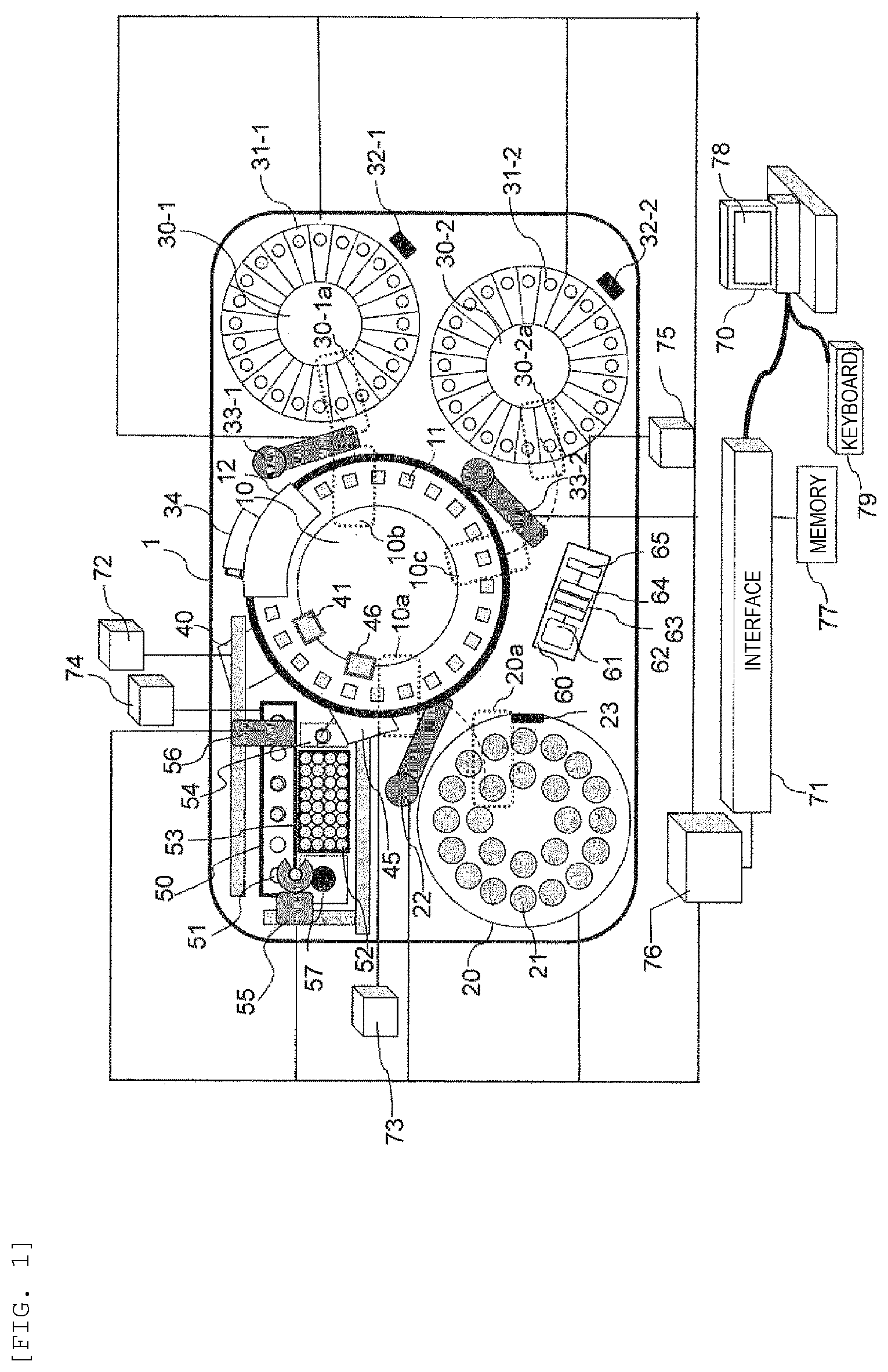 Patent US12618860 — Automatic analysis device — Figure 1