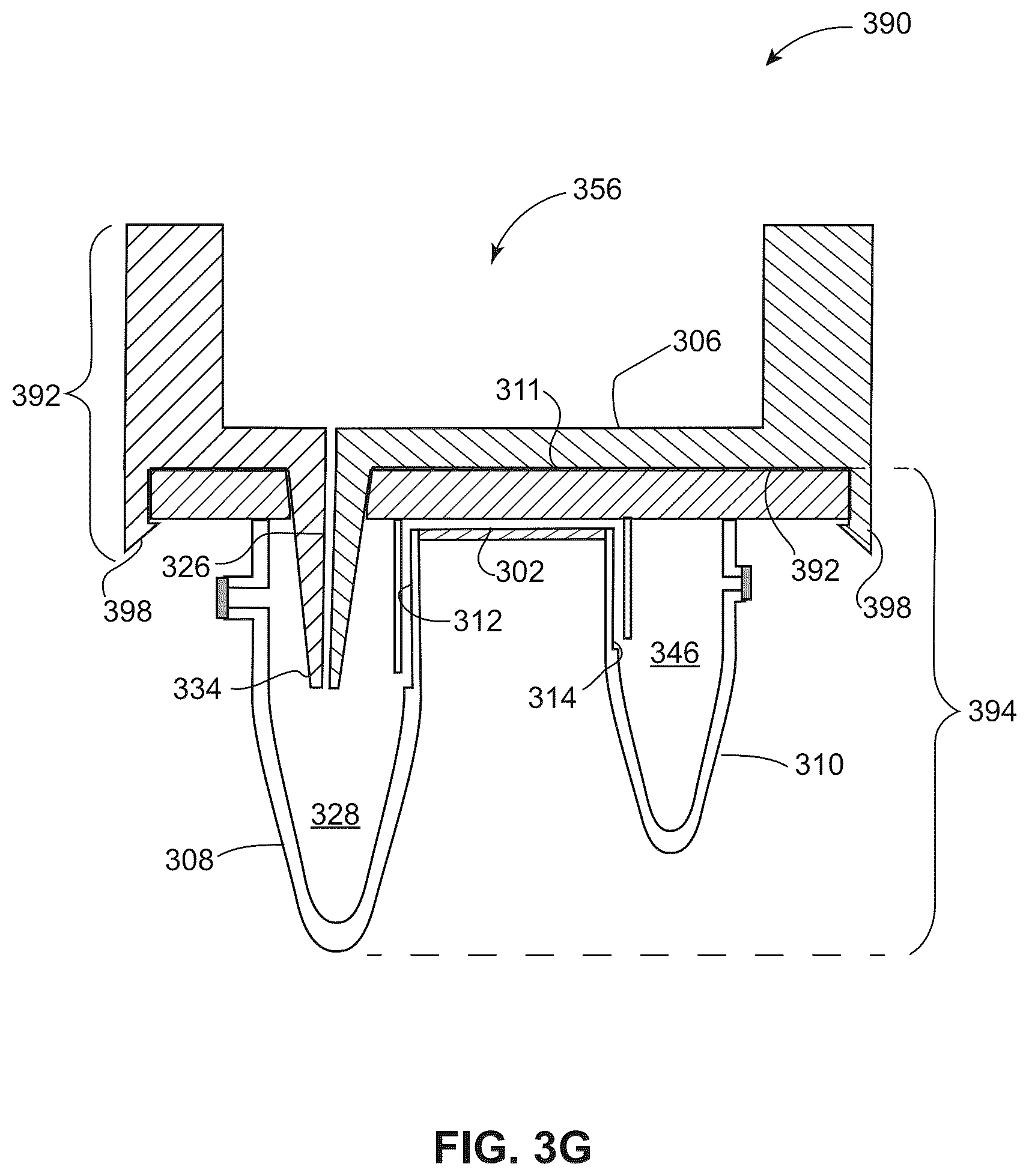 Patent US12618861 Figure 10 – Sample preparation and test lid for automated analysis of biological and chemical samples