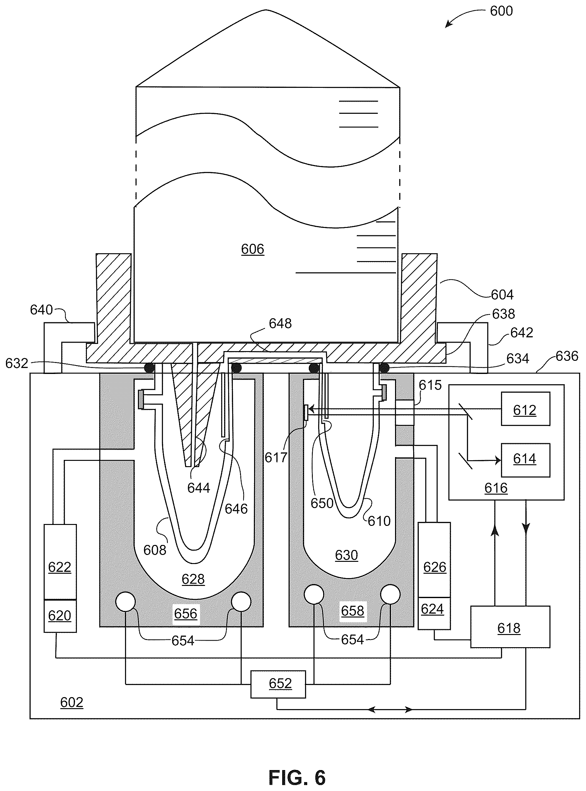 Patent US12618861 Figure 13 – Sample preparation and test lid for automated analysis of biological and chemical samples
