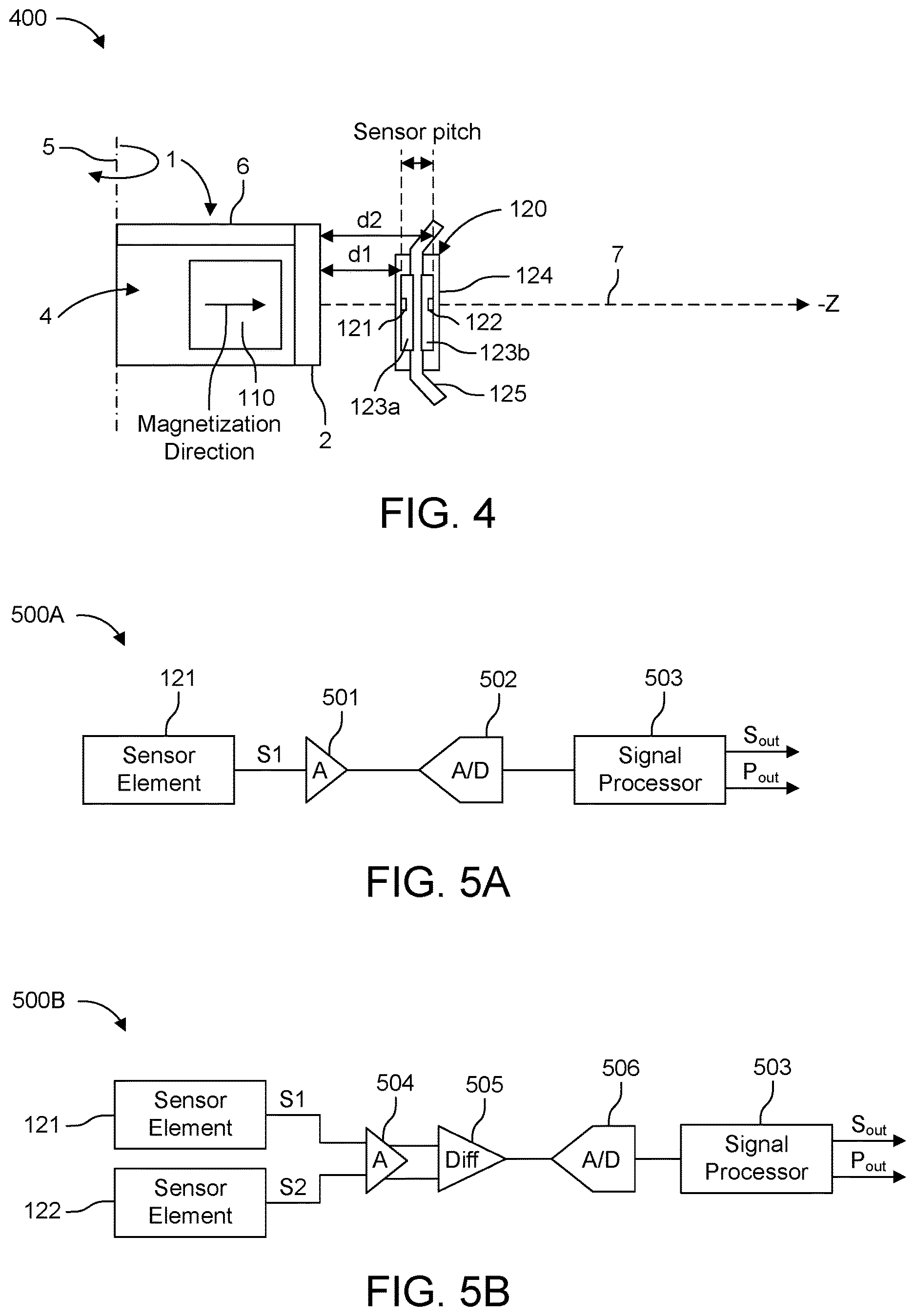 Patent US12618862 Figure 3 – Front bias magnetic speed sensor with true-power-on capability