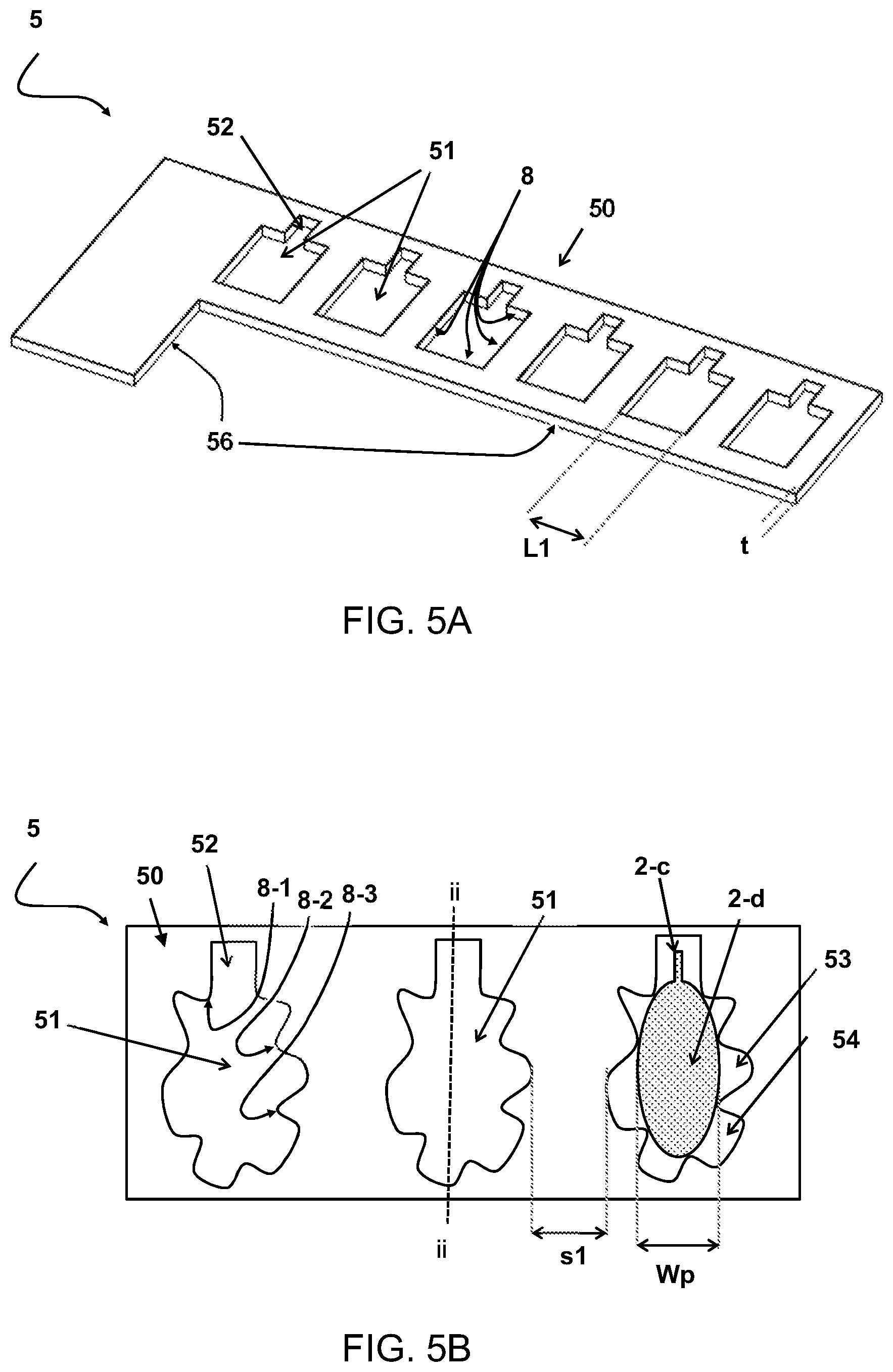 Patent US12618868 Figure 5 – Cassette for holding a probe