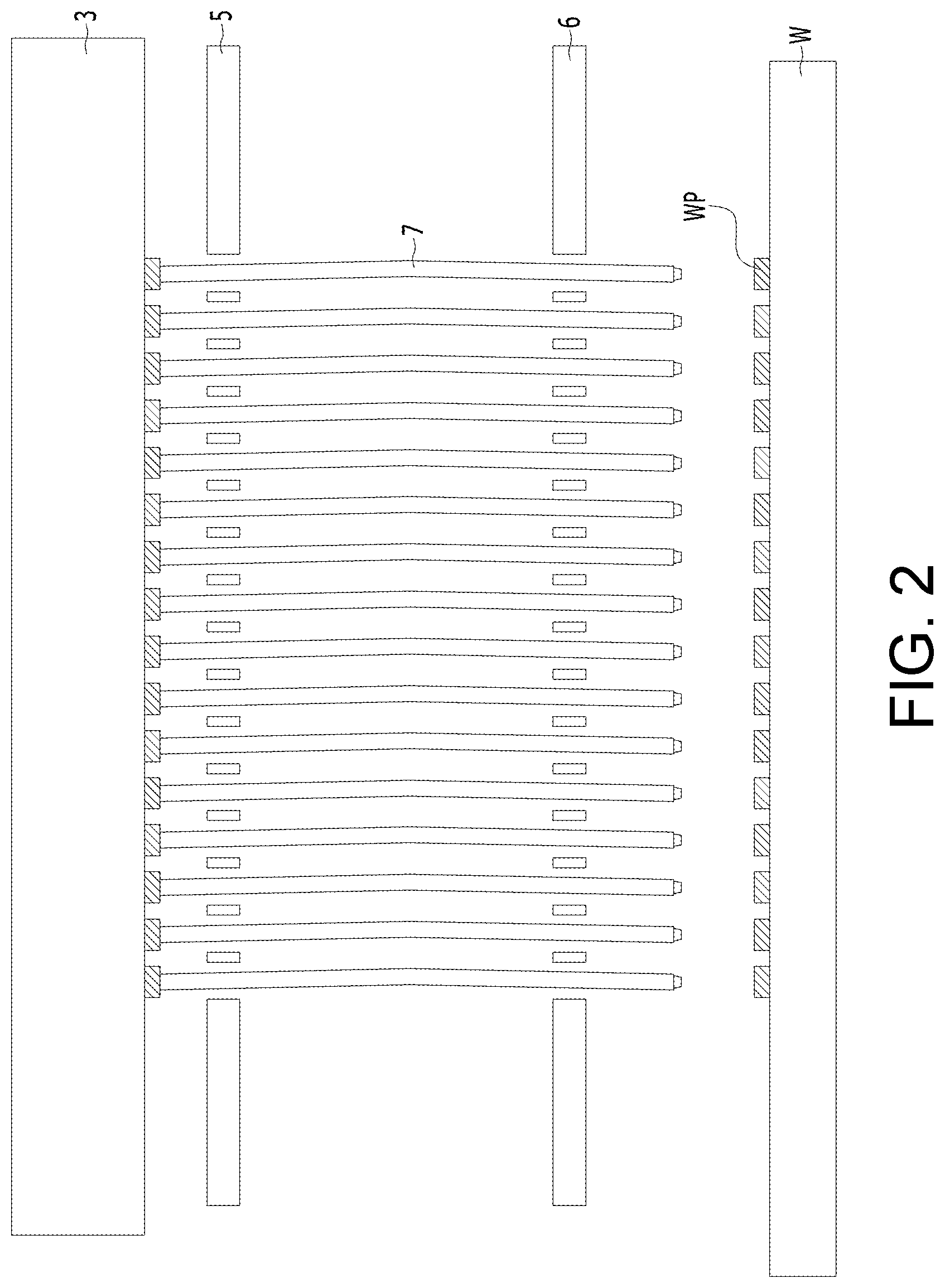 Patent US12618870 Figure 2 – Vertical probe card