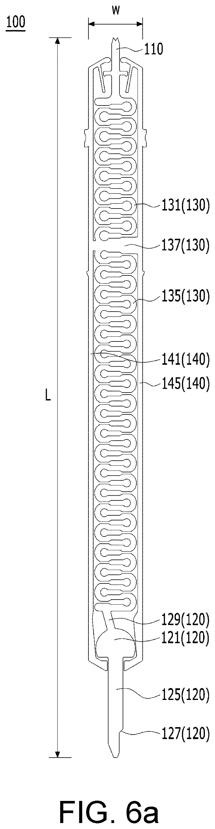 Patent US12618870 Figure 6 – Vertical probe card