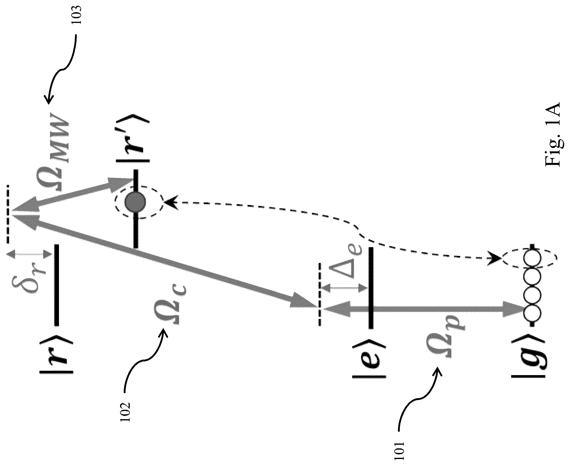 Patent US12618884 Figure 1 – Ultrafast detector of rydberg atoms