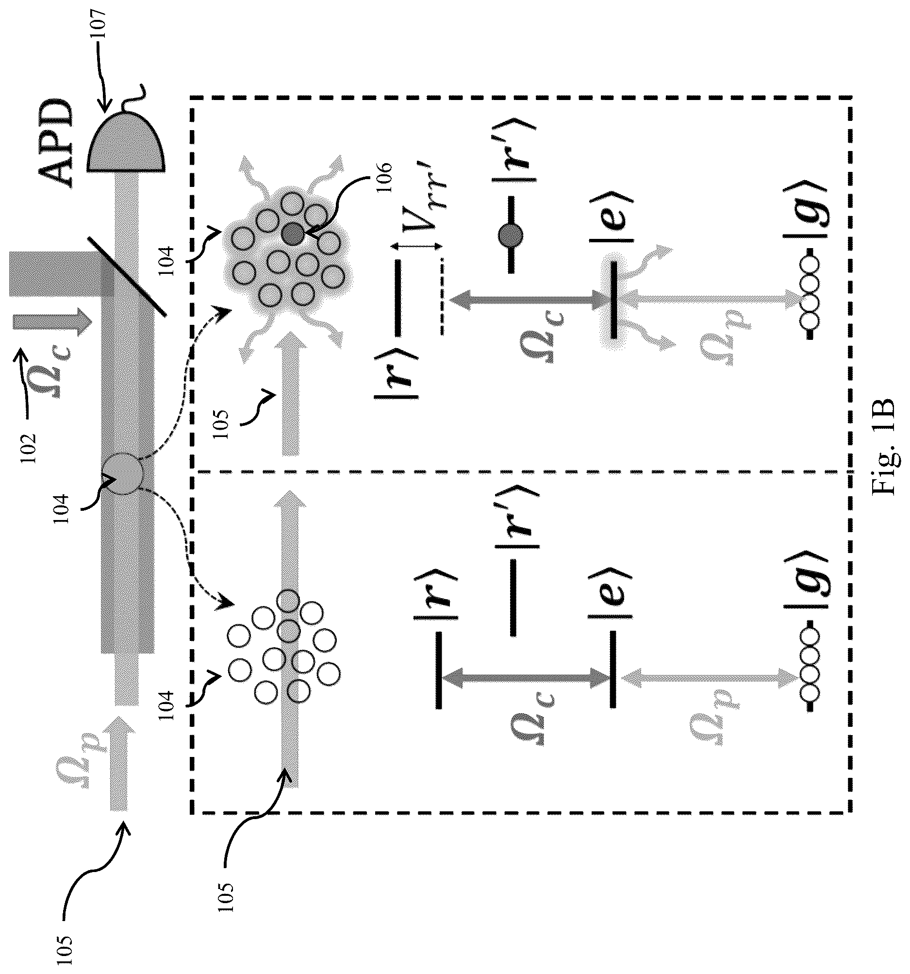Patent US12618884 Figure 2 – Ultrafast detector of rydberg atoms