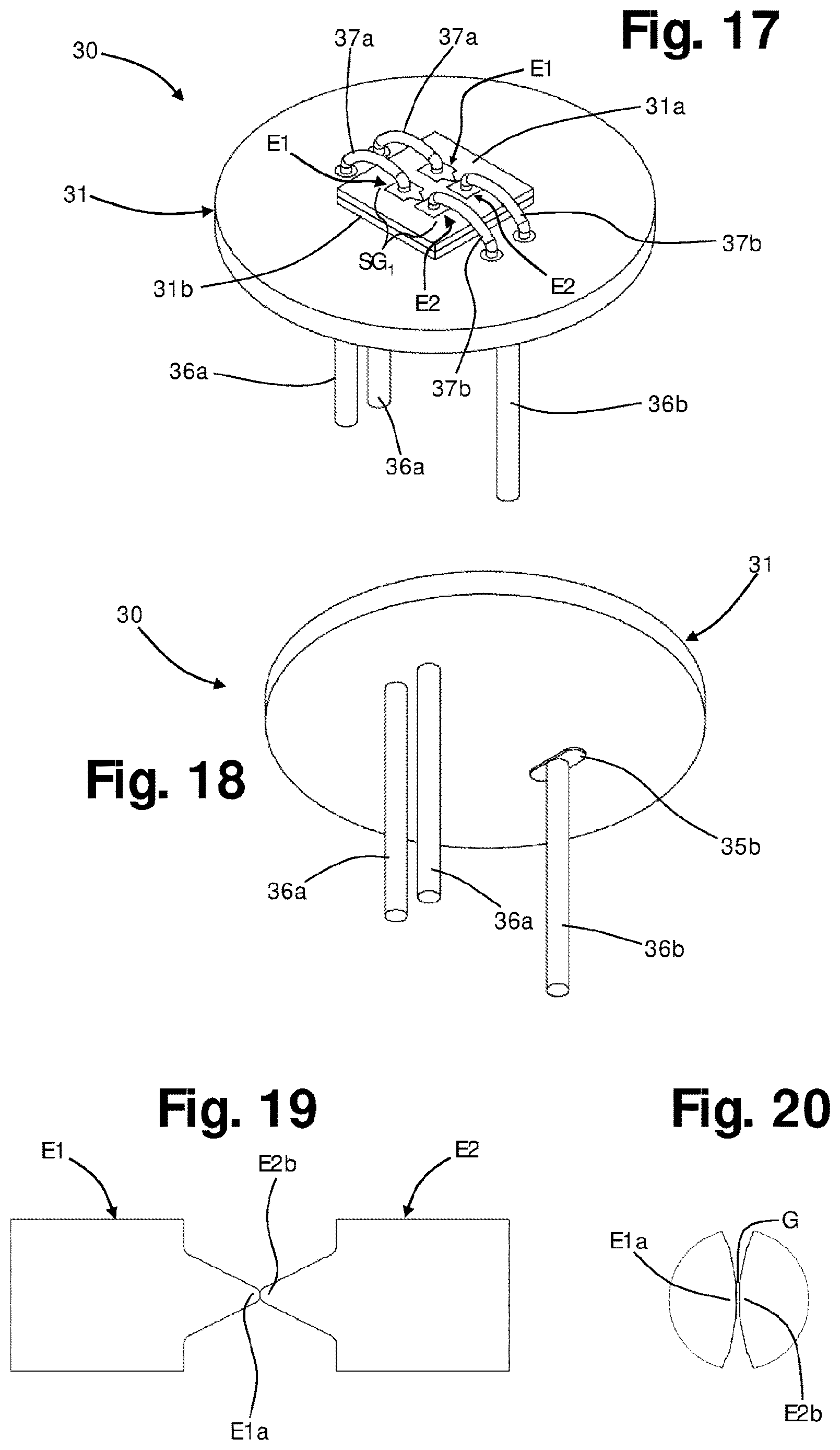Patent US12618891 Figure 7 – Sensor device for monitoring the dielectric strength of a dielectric fluid, in particular a fluid for the thermal conditioning of a battery