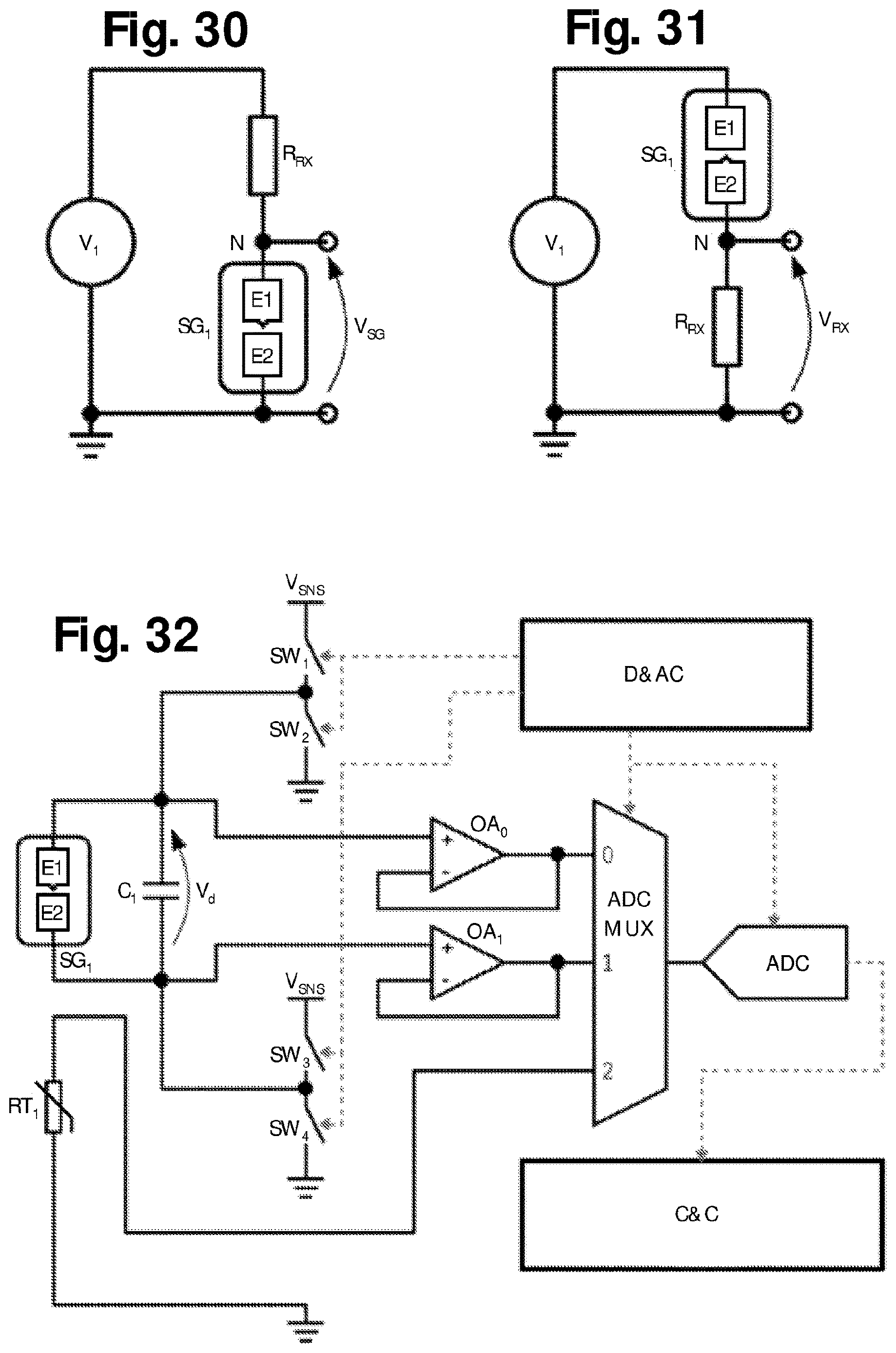 Patent US12618891 Figure 12 – Sensor device for monitoring the dielectric strength of a dielectric fluid, in particular a fluid for the thermal conditioning of a battery