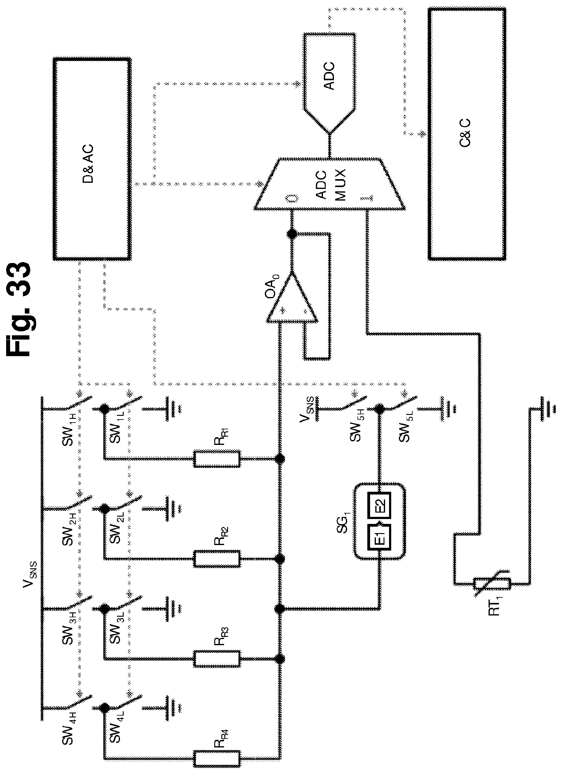 Patent US12618891 Figure 13 – Sensor device for monitoring the dielectric strength of a dielectric fluid, in particular a fluid for the thermal conditioning of a battery