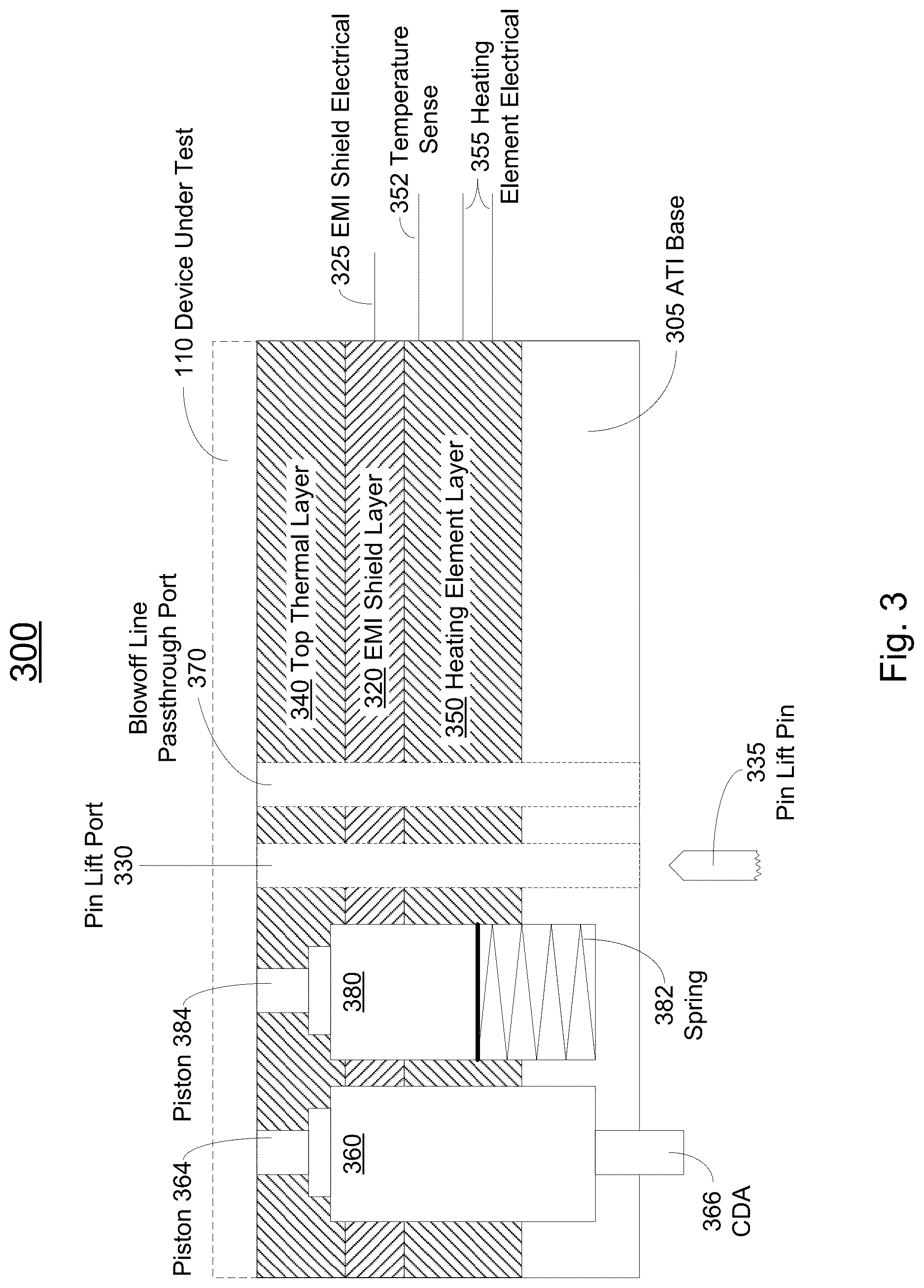 Patent US12618896 Figure 6 – Active thermal interposer device with thermal isolation structures