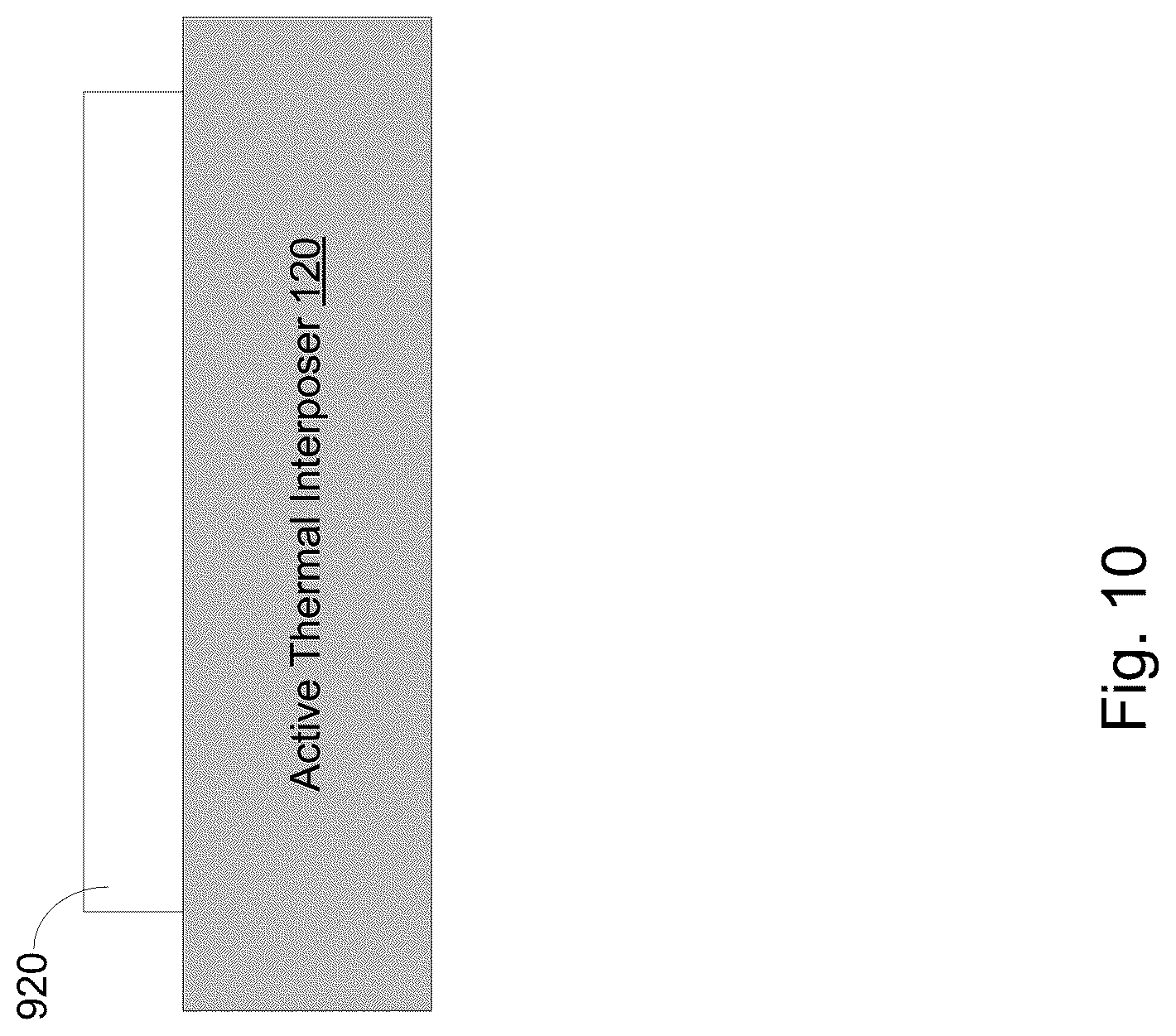 Patent US12618896 Figure 13 – Active thermal interposer device with thermal isolation structures