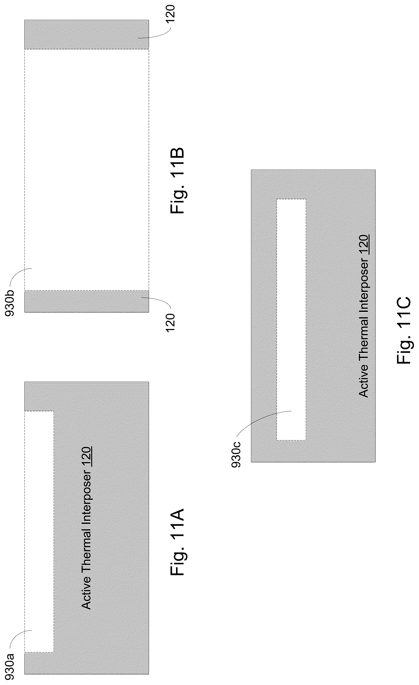 Patent US12618896 Figure 14 – Active thermal interposer device with thermal isolation structures